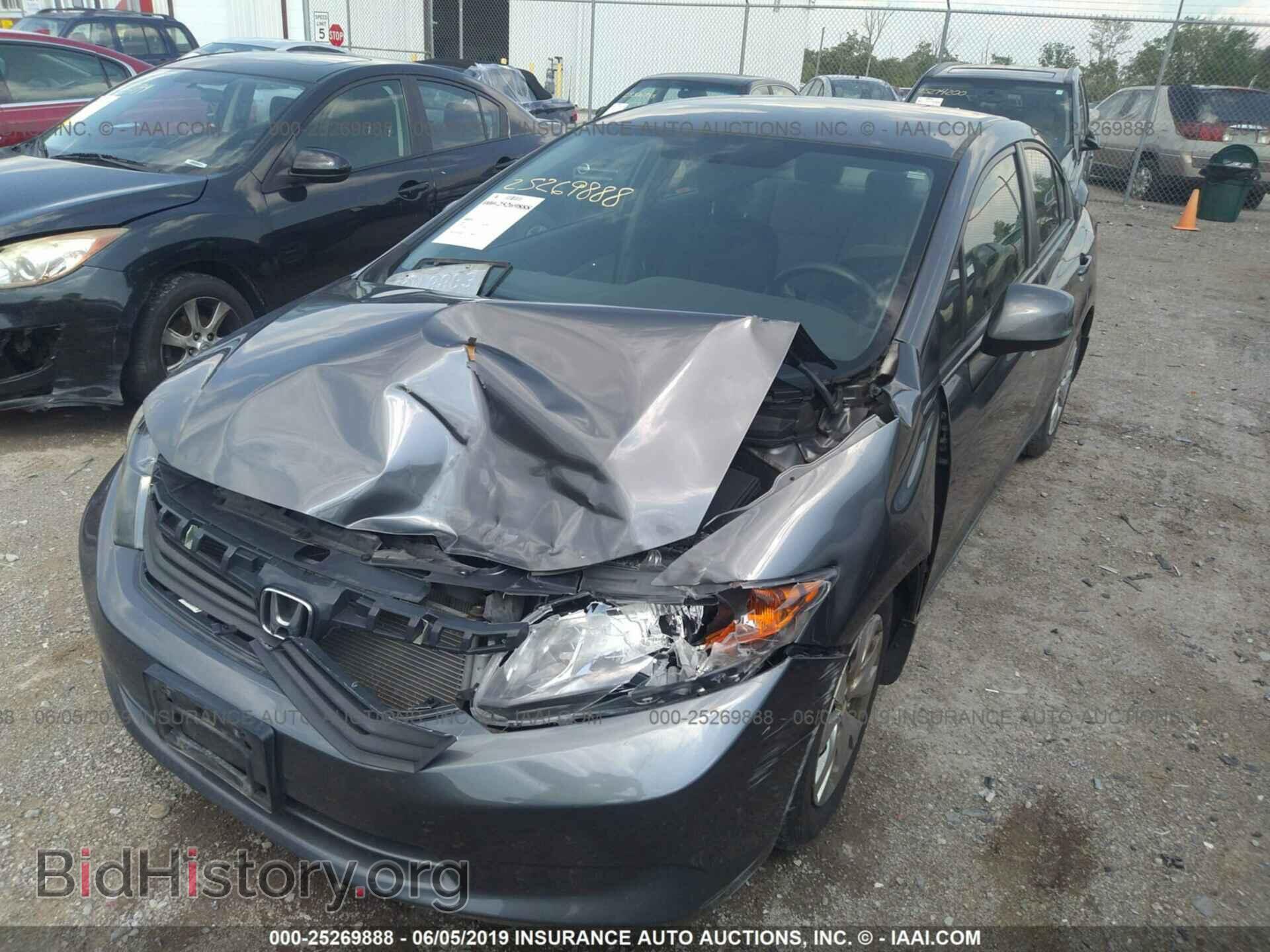 2012 HONDA CIVIC - VIN: 19XFB2F50CE031344 - Фото 2