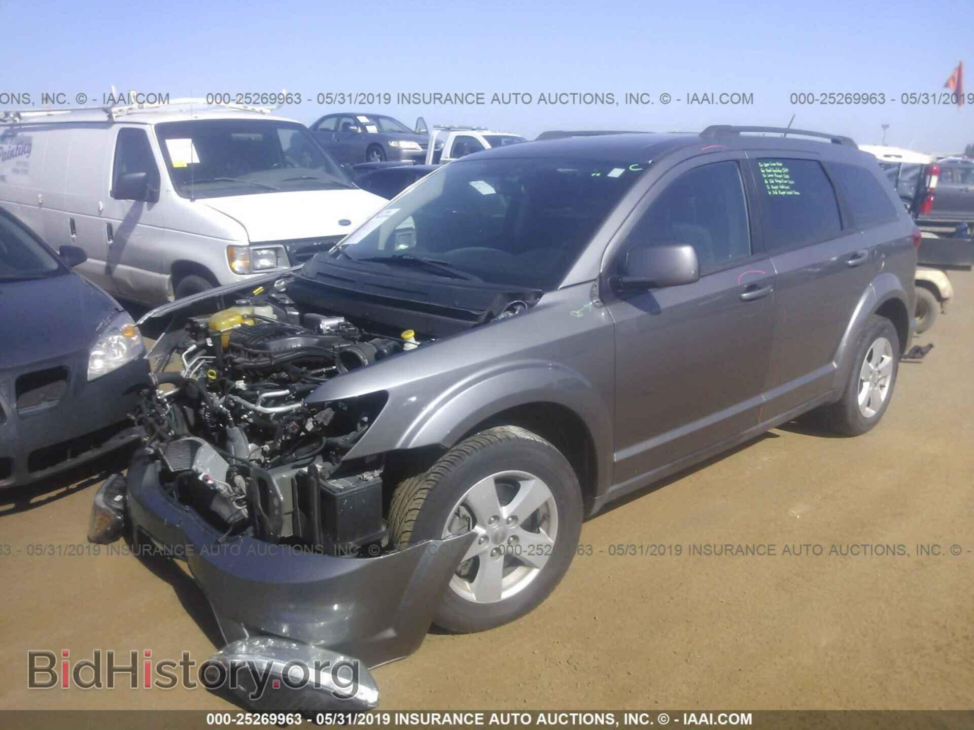 2012 DODGE JOURNEY - VIN: 3C4PDCBG3CT360384 - Фото 2