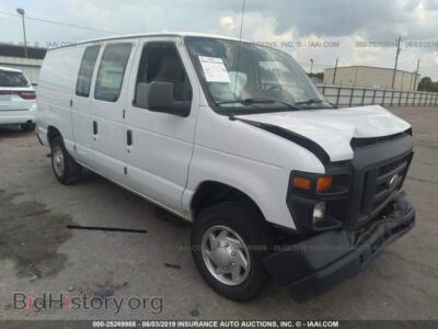 2014 Ford ECONOLINE E150 Van, white — VIN 1FTNE1EW9EDB19157, IAAI