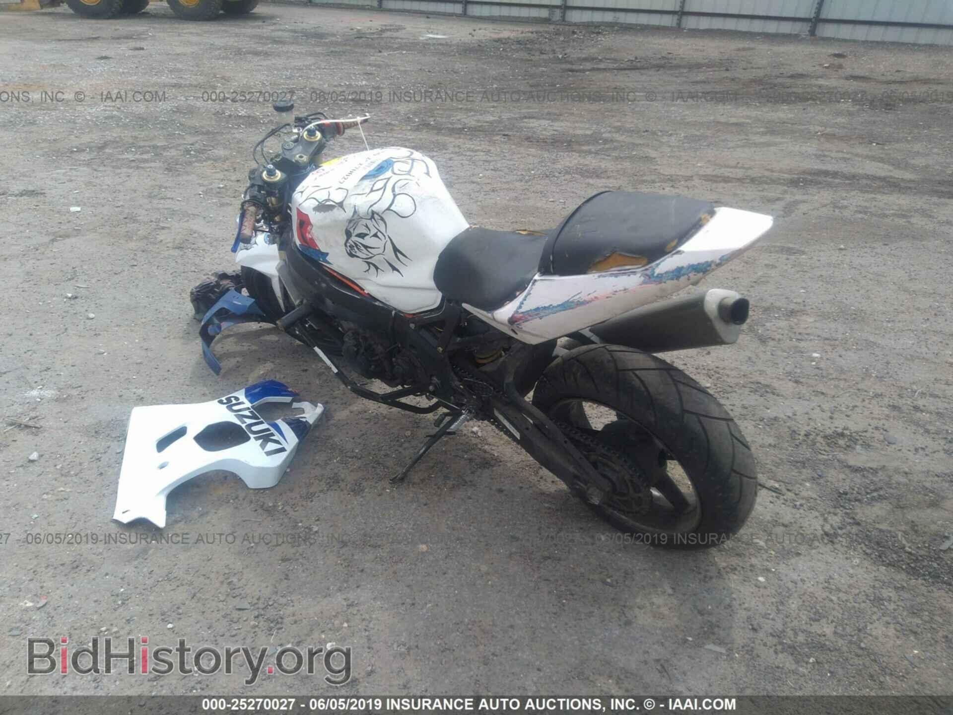 2004 SUZUKI GSX-R600 - VIN: JS1GN7CA042106921 - Фото 3