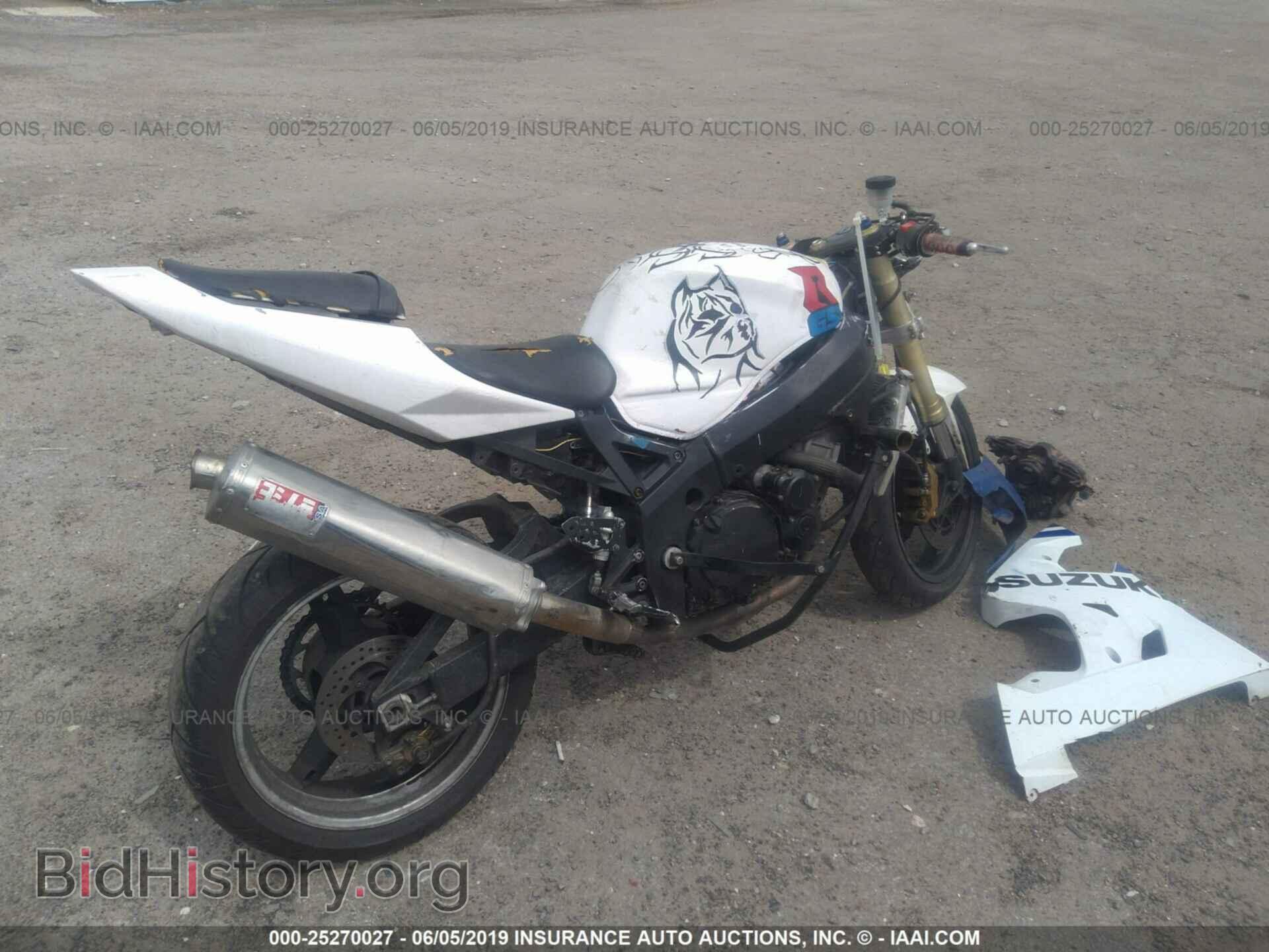 2004 SUZUKI GSX-R600 - VIN: JS1GN7CA042106921 - Фото 4