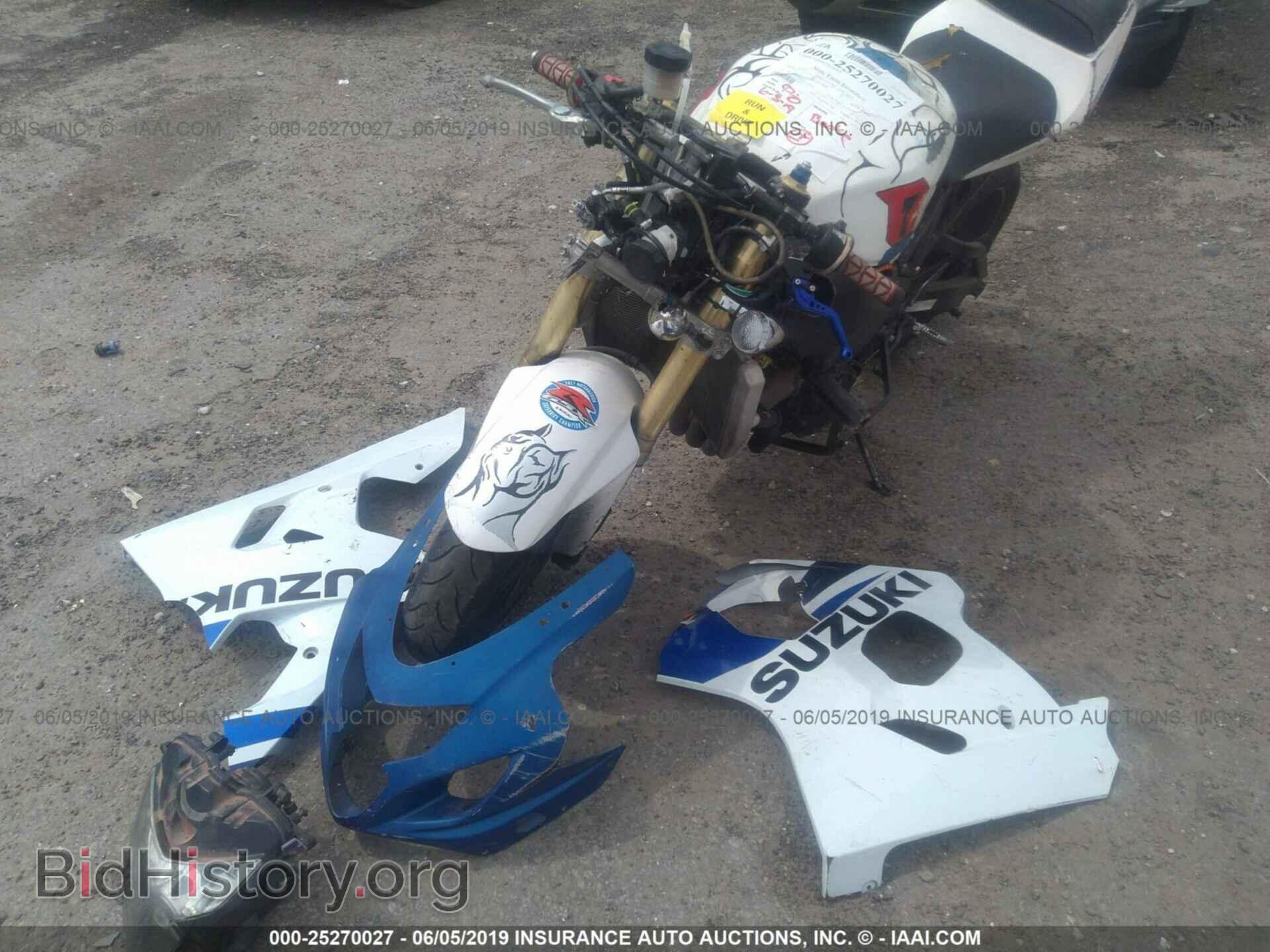 2004 SUZUKI GSX-R600 - VIN: JS1GN7CA042106921 - Фото 6