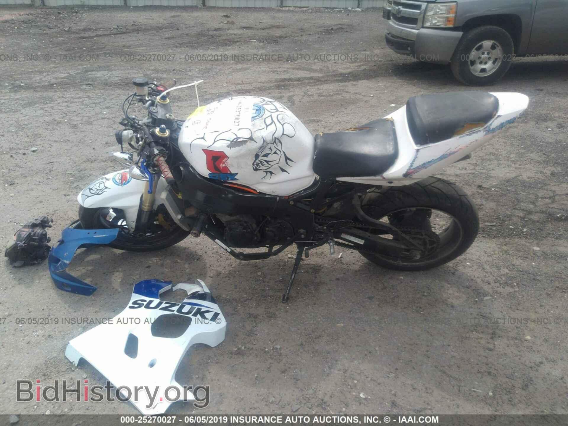 2004 SUZUKI GSX-R600 - VIN: JS1GN7CA042106921 - Фото 8