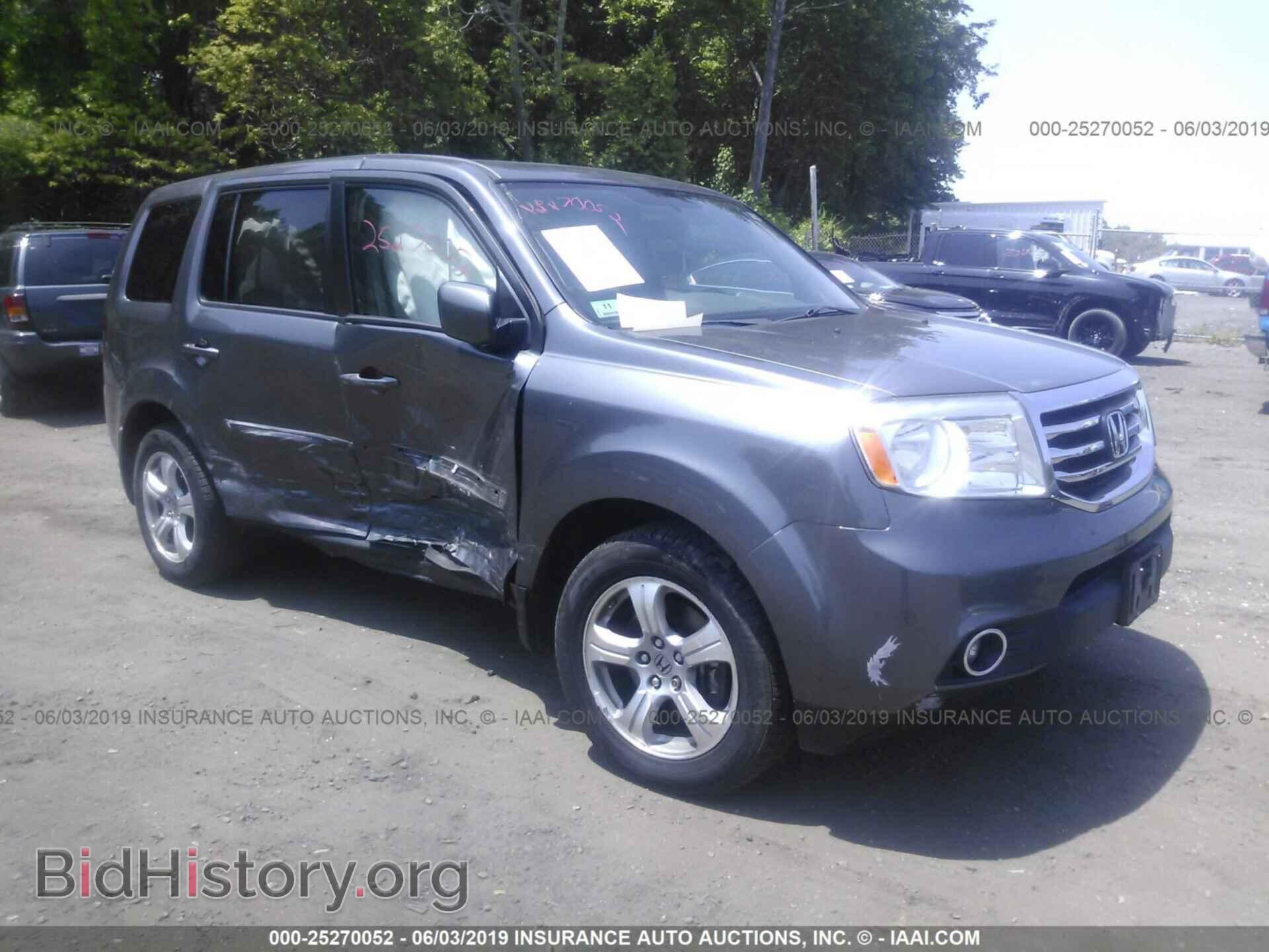 Фотография 5FNYF4H48DB002814 - HONDA PILOT 2013