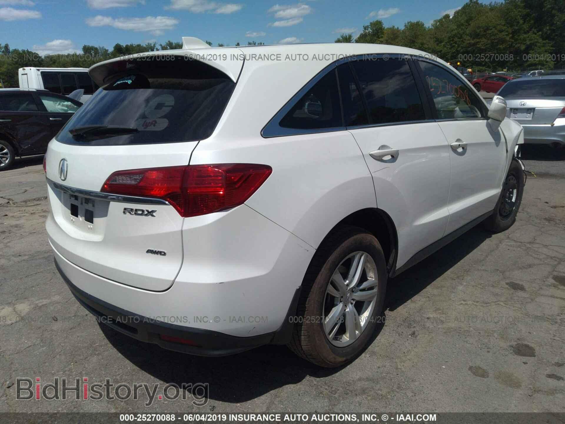 2013 Acura RDX - VIN: 5J8TB4H54DL013256 - Фото 4