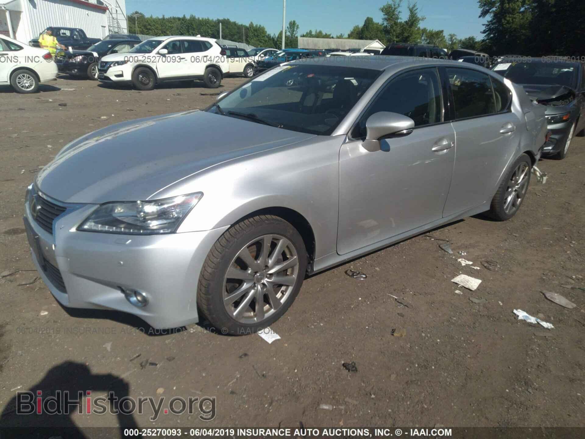 2013 LEXUS GS - VIN: JTHCE1BL1D5007204 - Фото 2