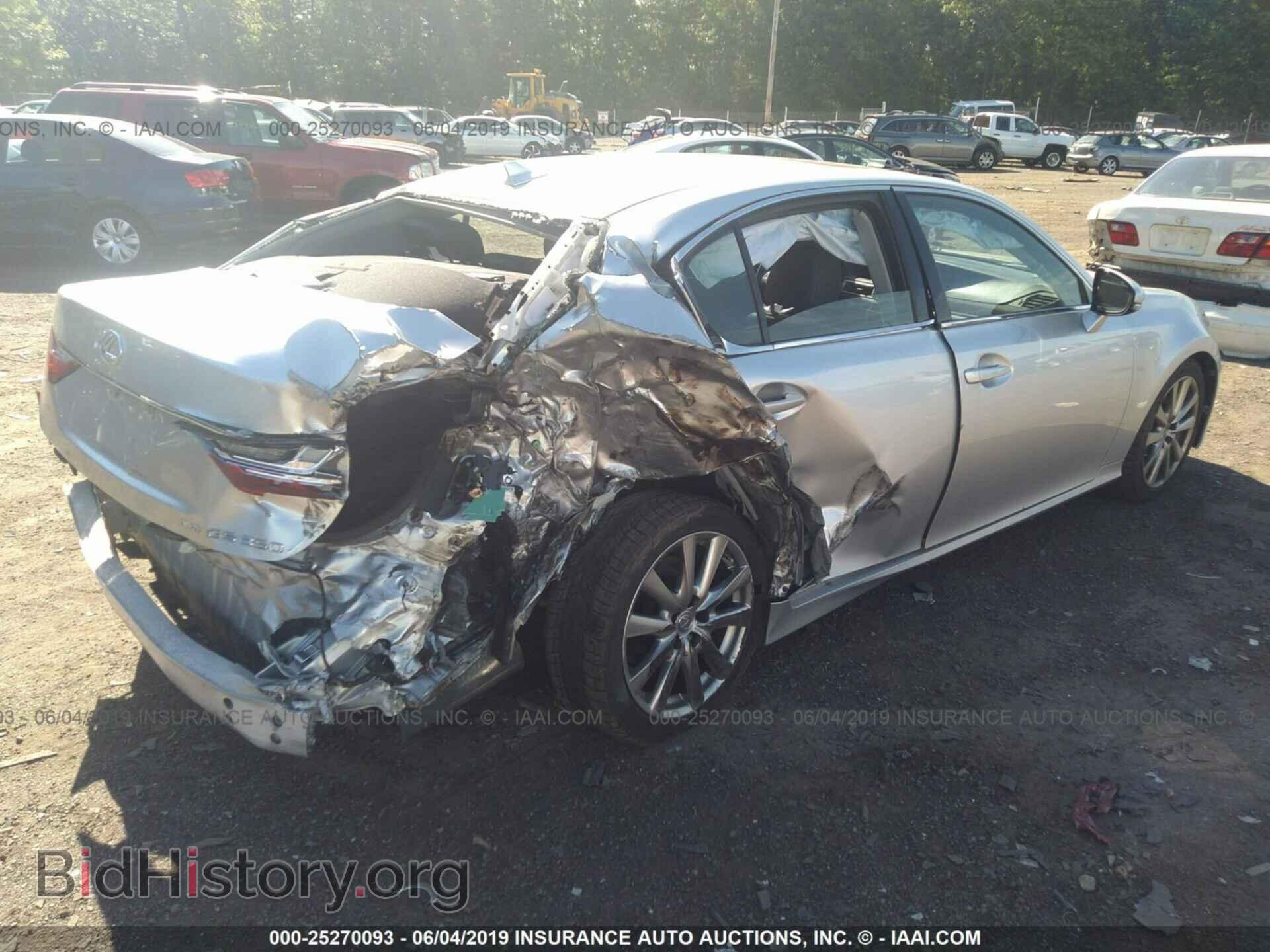 2013 LEXUS GS - VIN: JTHCE1BL1D5007204 - Фото 4