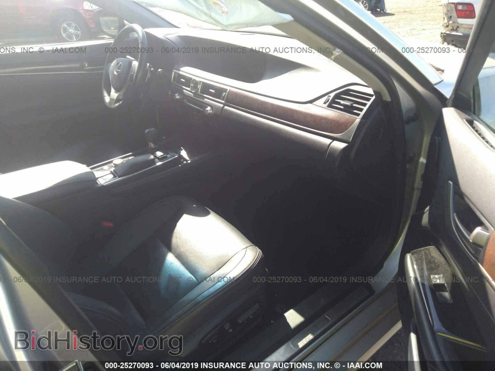 2013 LEXUS GS - VIN: JTHCE1BL1D5007204 - Фото 5