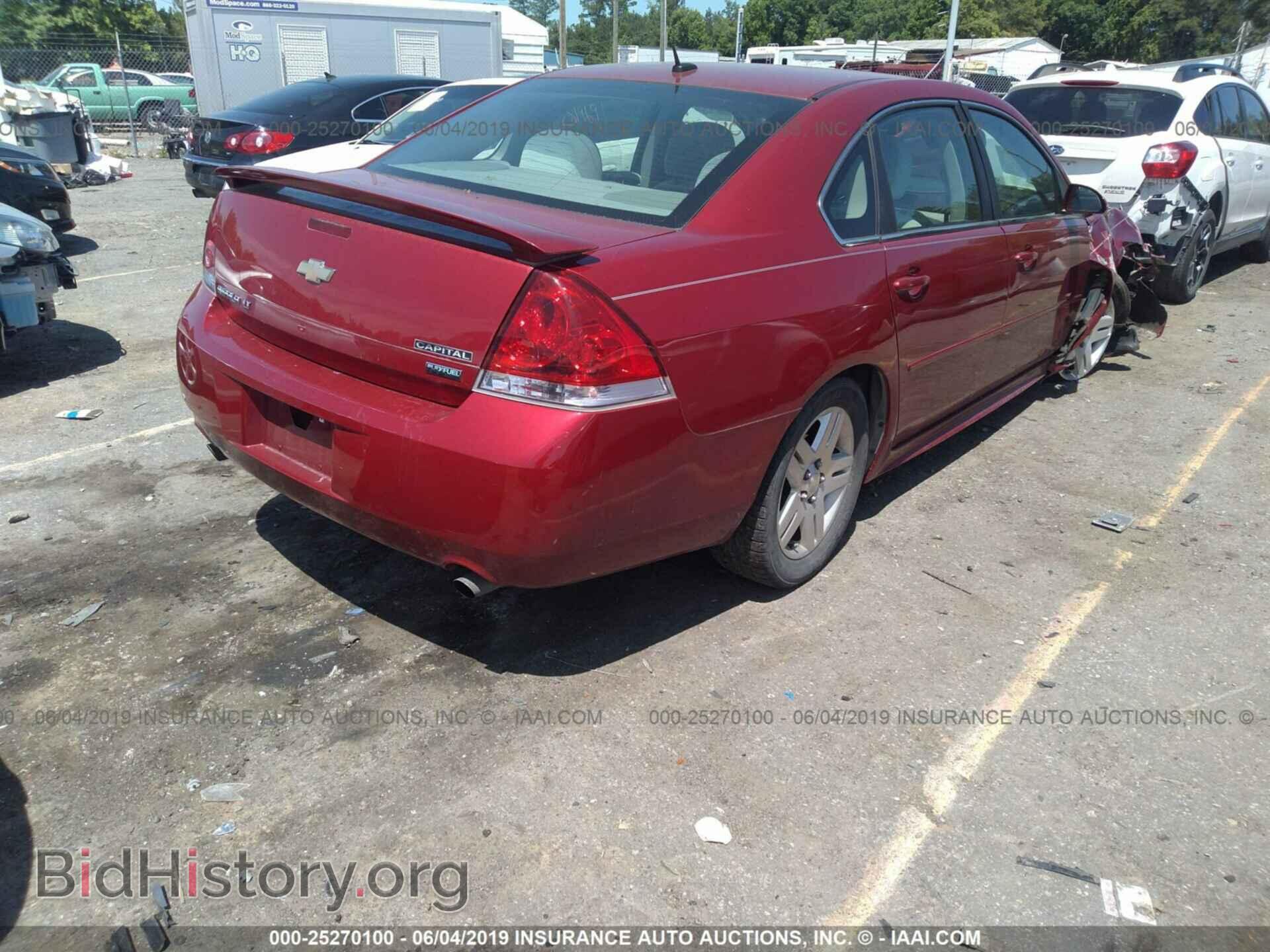 2013 CHEVROLET IMPALA - VIN: 2G1WB5E34D1117152 - Фото 4