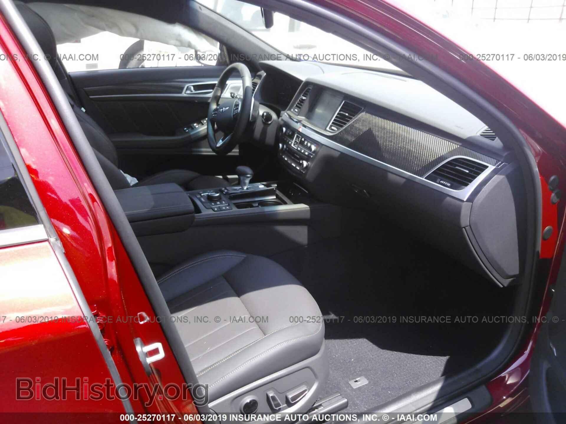 2019 GENESIS G80 - VIN: KMTFN4JB7KU307164 - Фото 5