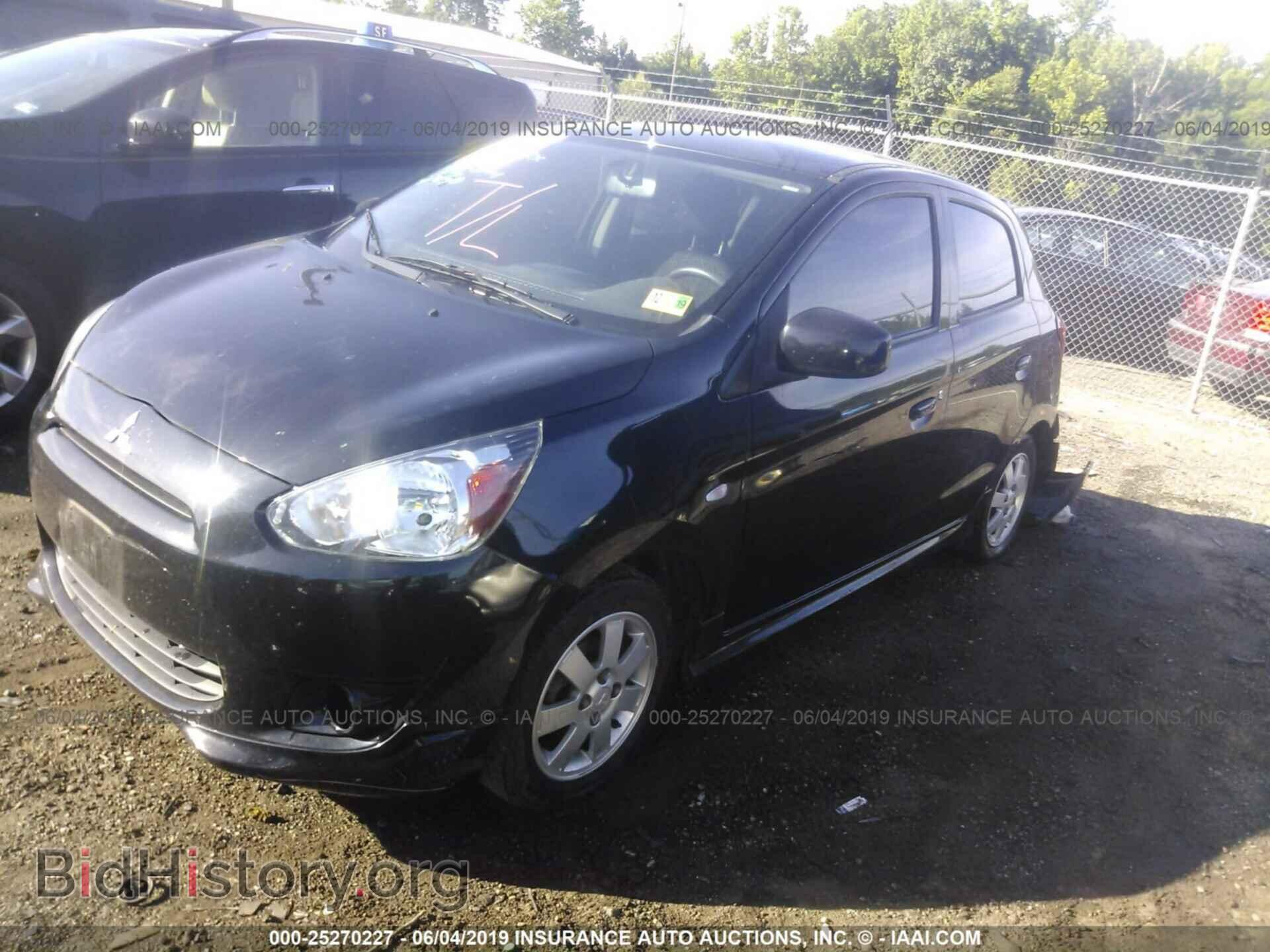 2015 MITSUBISHI MIRAGE - VIN: ML32A4HJ5FH060735 - Фото 2