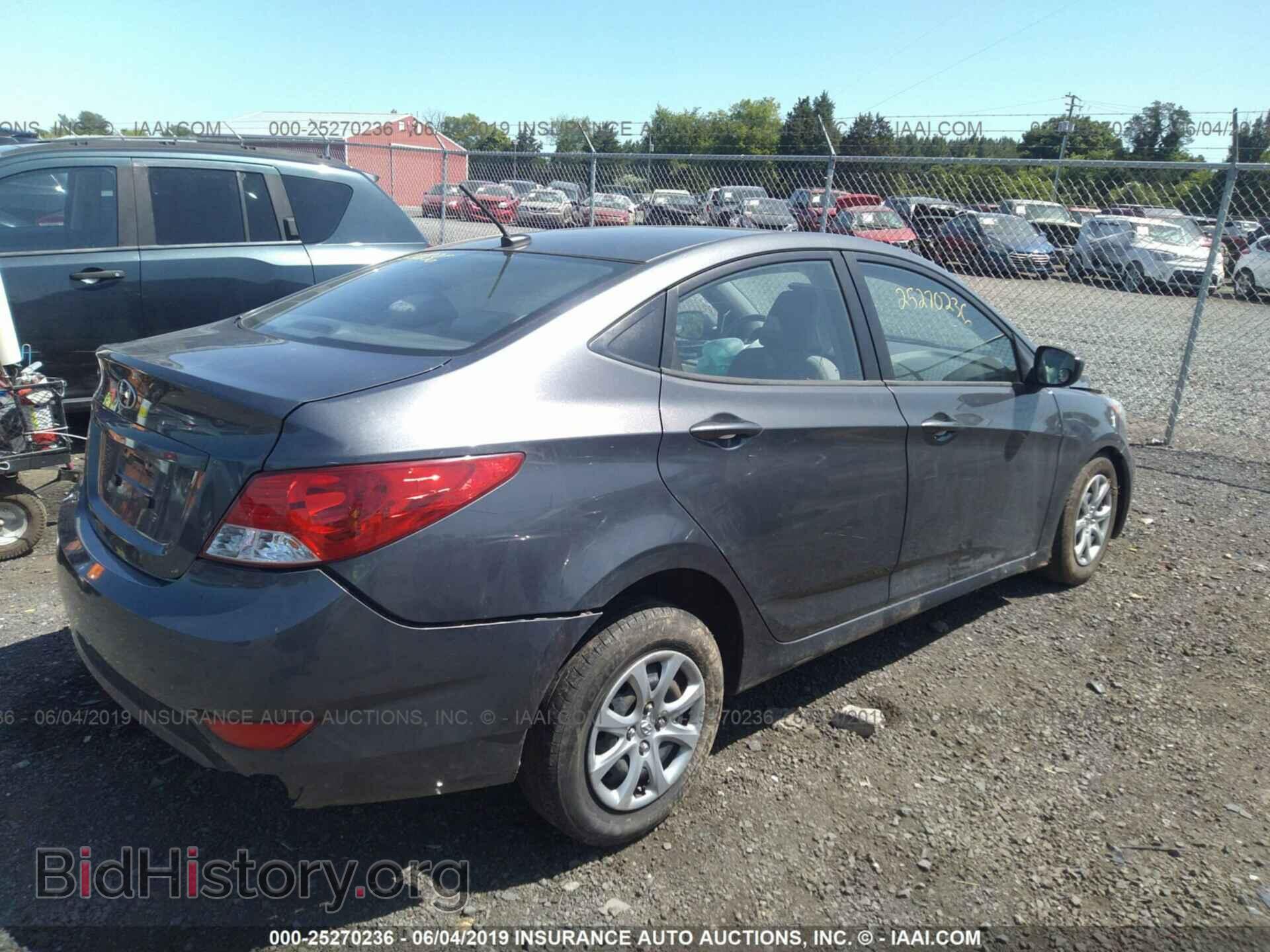 2012 HYUNDAI ACCENT - VIN: KMHCT4AE3CU139943 - Фото 4