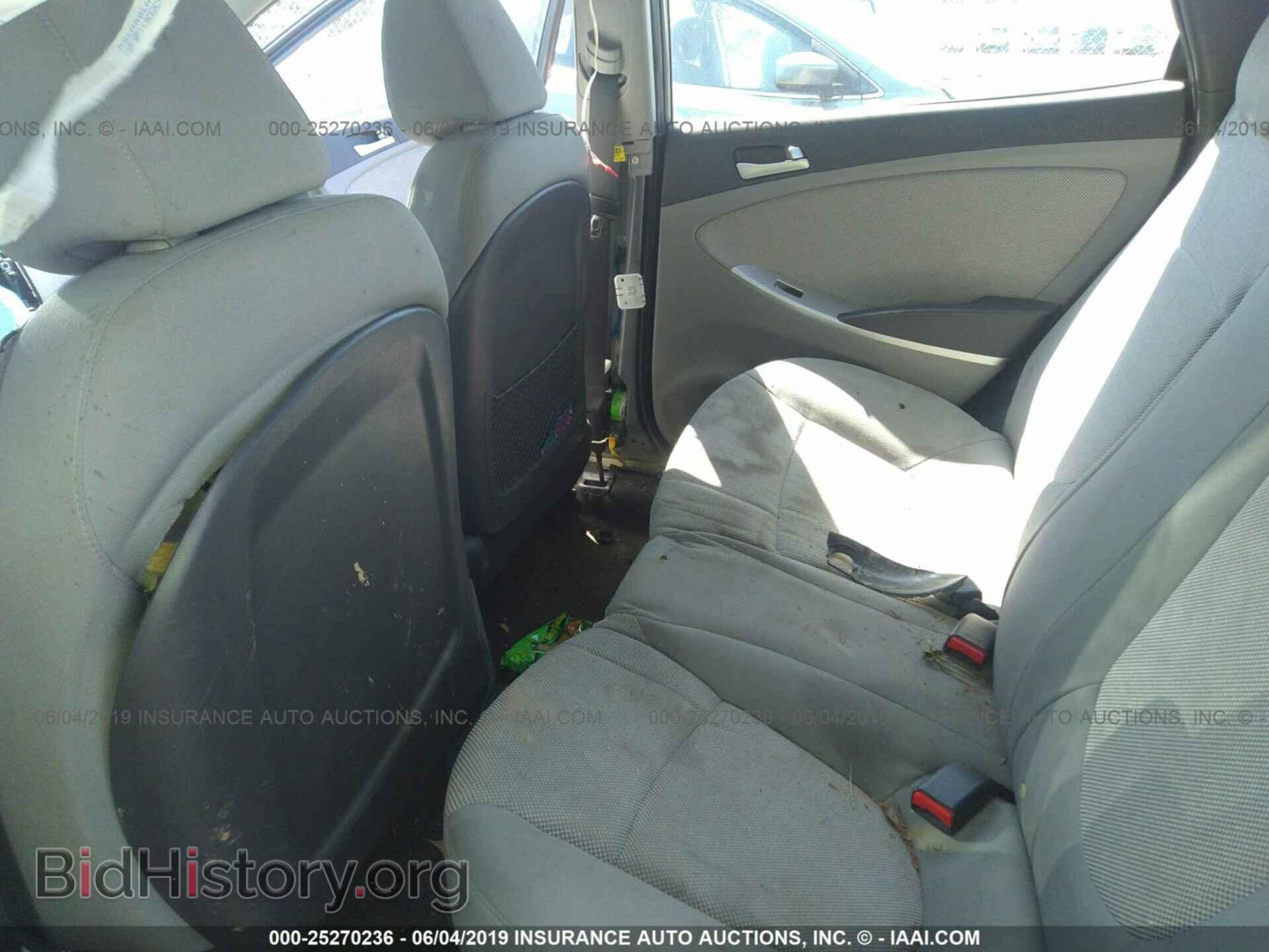 2012 HYUNDAI ACCENT - VIN: KMHCT4AE3CU139943 - Фото 8