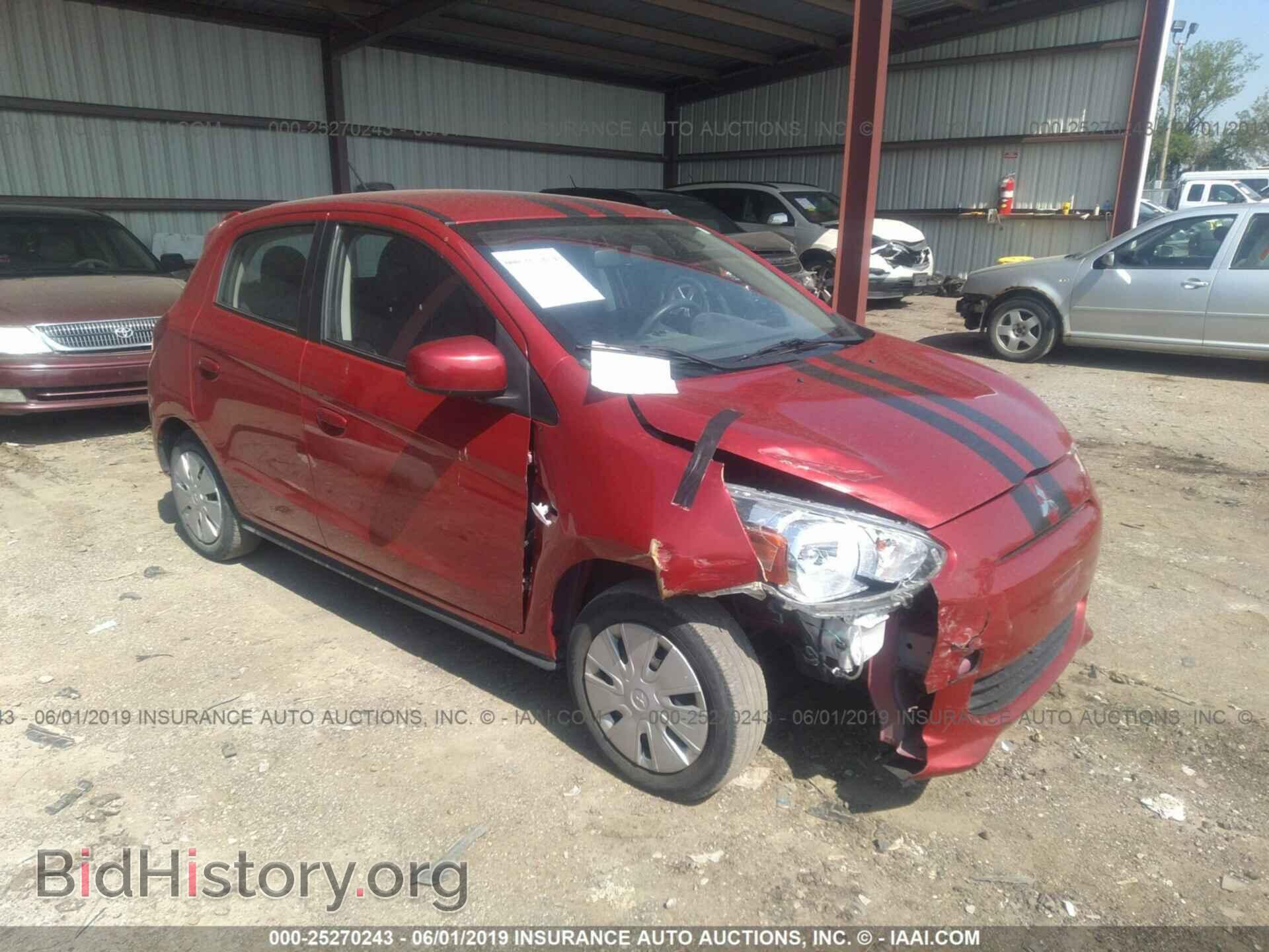 Фотография ML32A3HJ4FH047517 - MITSUBISHI MIRAGE 2015
