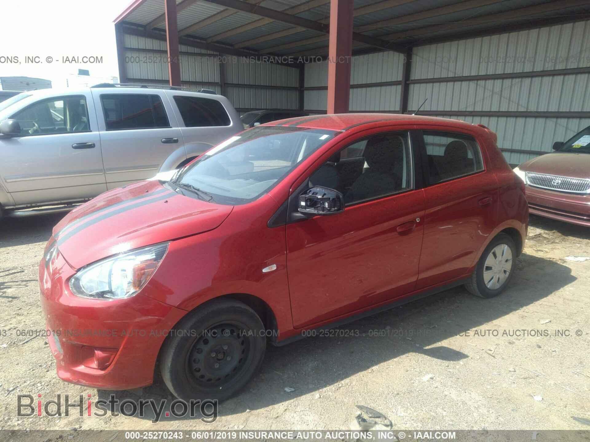 2015 MITSUBISHI MIRAGE - VIN: ML32A3HJ4FH047517 - Фото 2