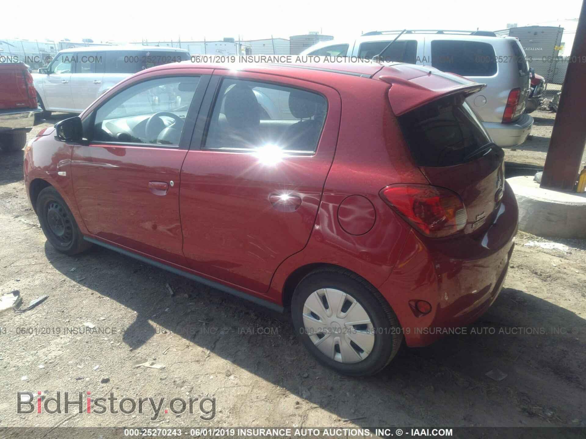 2015 MITSUBISHI MIRAGE - VIN: ML32A3HJ4FH047517 - Фото 3