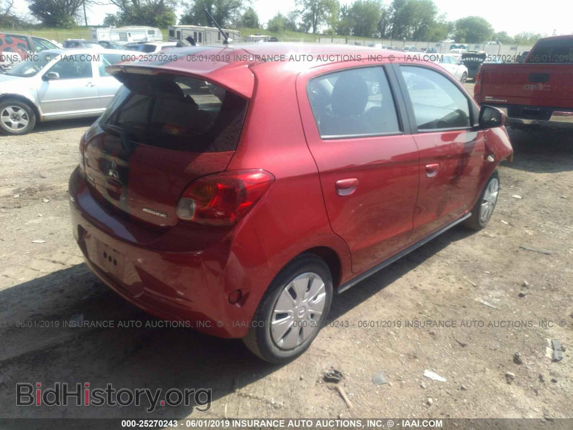 2015 MITSUBISHI MIRAGE - VIN: ML32A3HJ4FH047517 - Фото 4