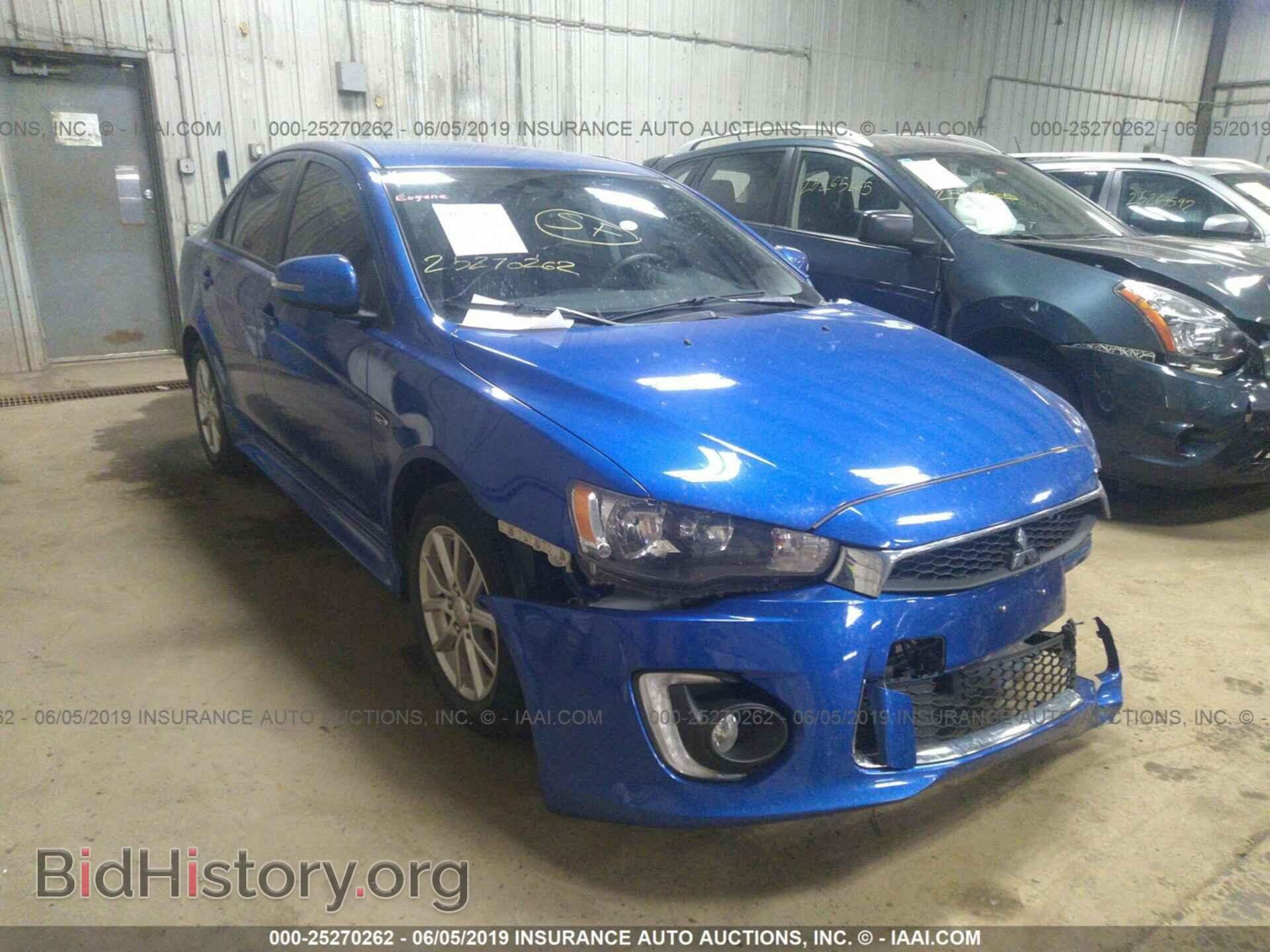 Photo JA32U2FU4GU002029 - MITSUBISHI LANCER 2016