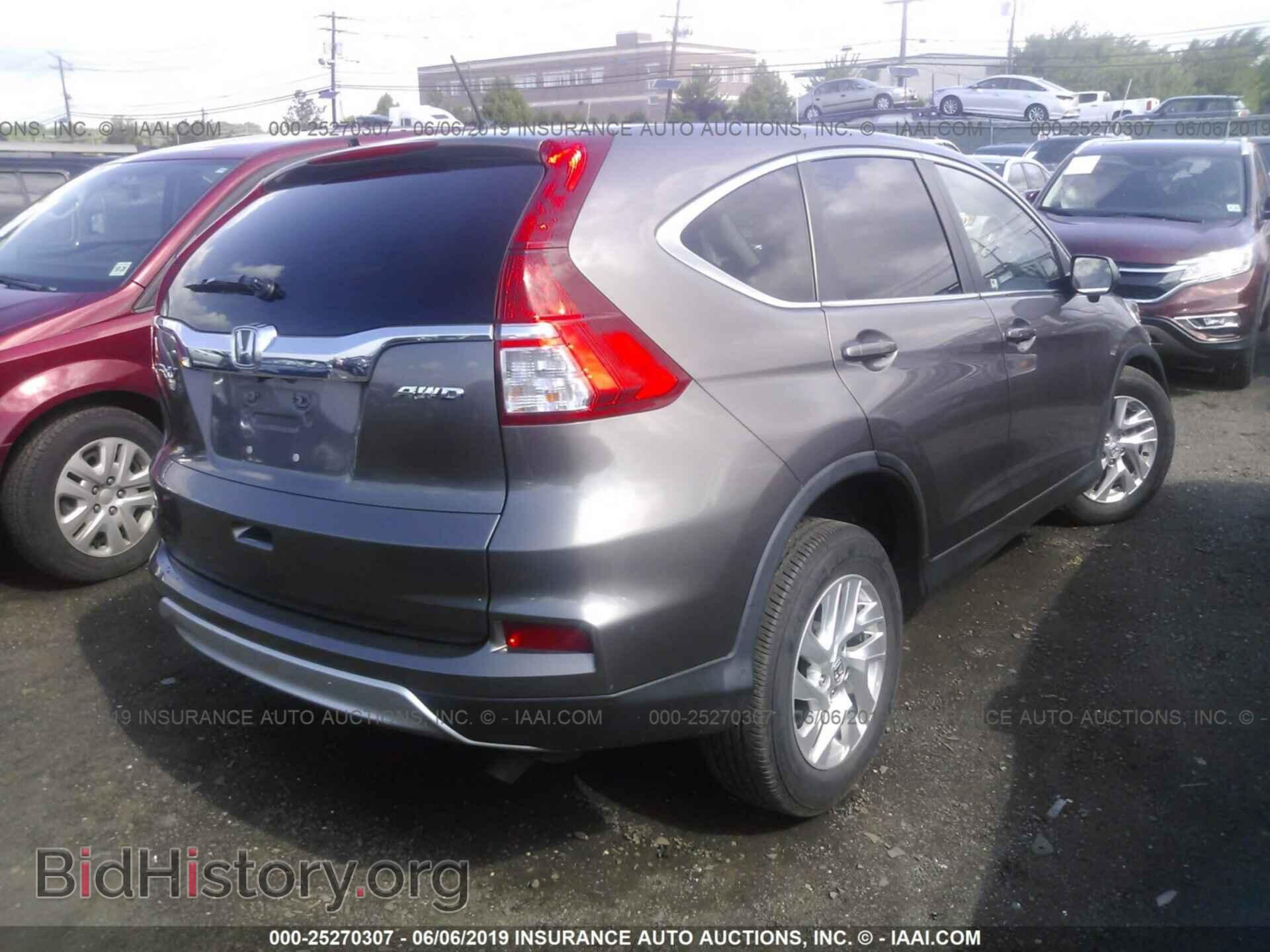 2015 HONDA CR-V - VIN: 5J6RM4H57FL001098 - Фото 4