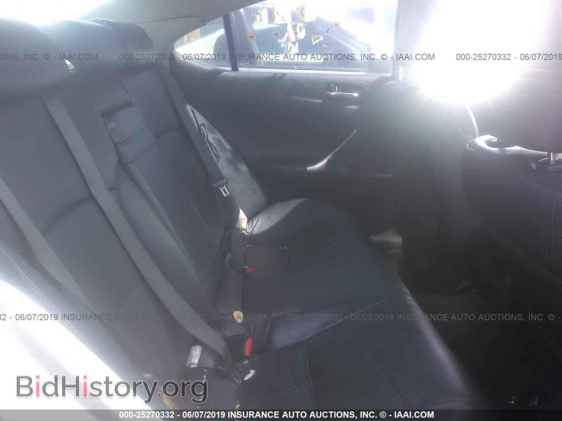 2008 LEXUS IS - VIN: JTHBK262182069611 - Фото 8