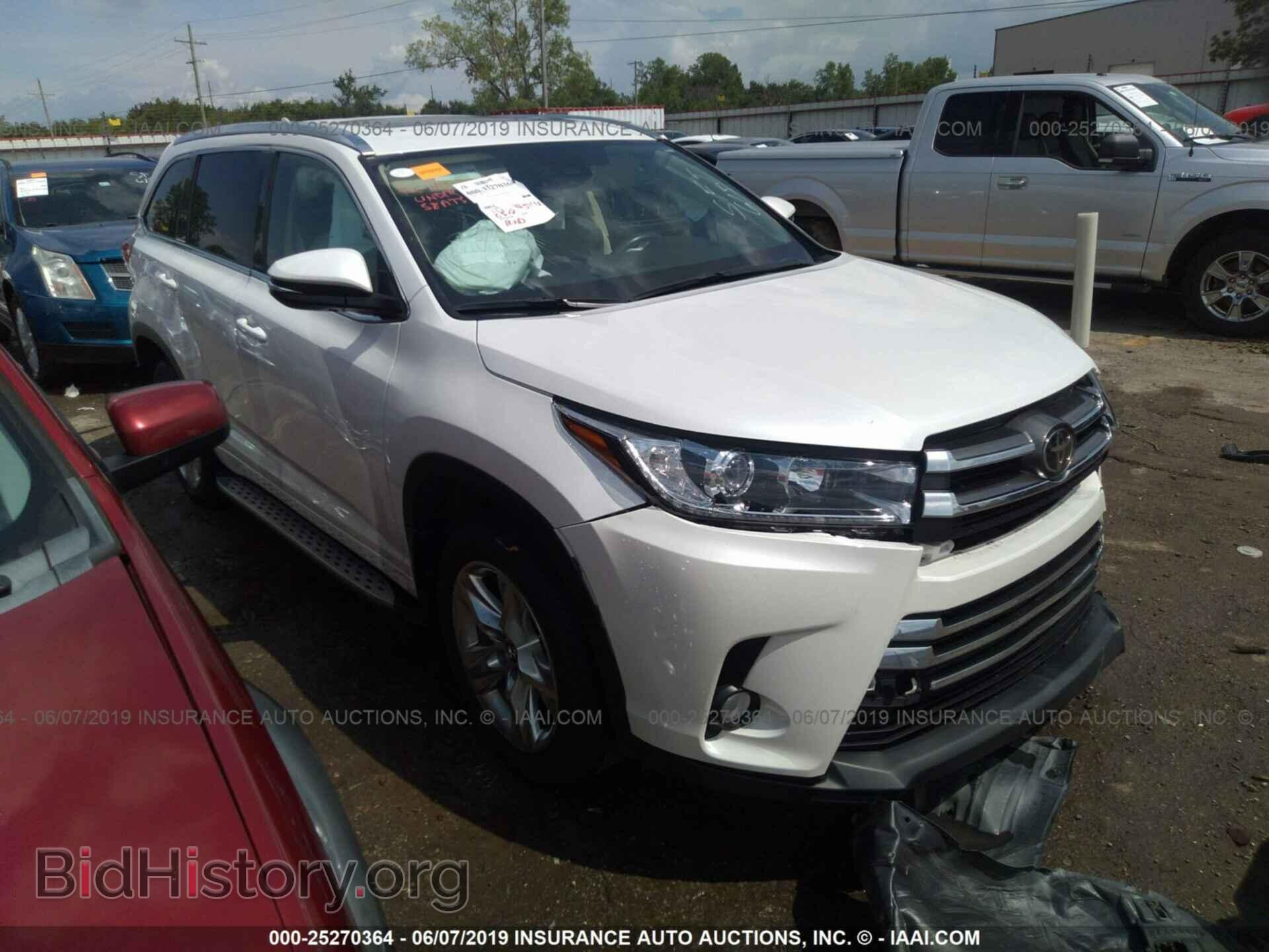 Photo 5TDYZRFH8HS209957 - TOYOTA HIGHLANDER 2017