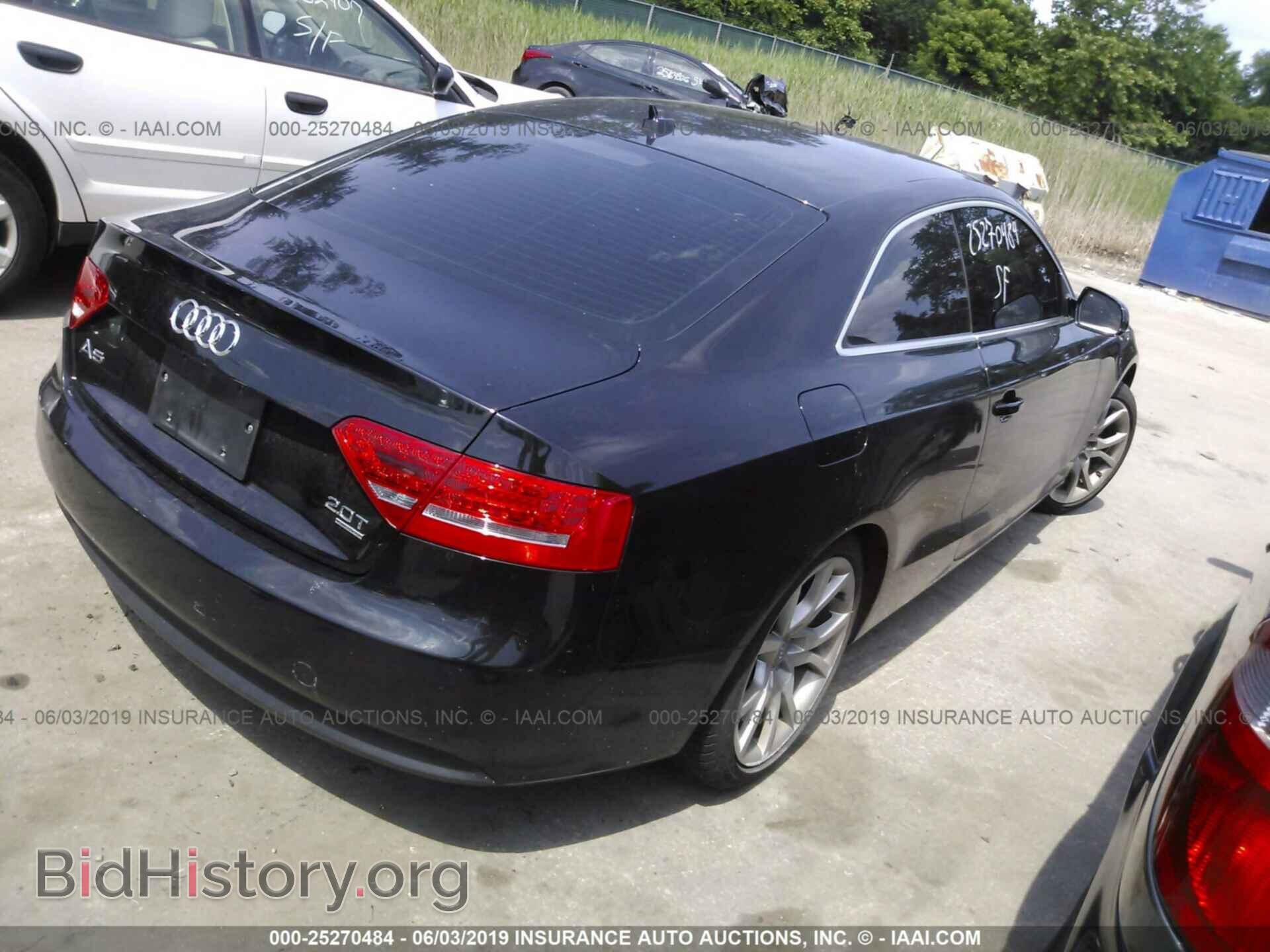 2012 AUDI A5 - VIN: WAULFAFR7CA001035 - Фото 4