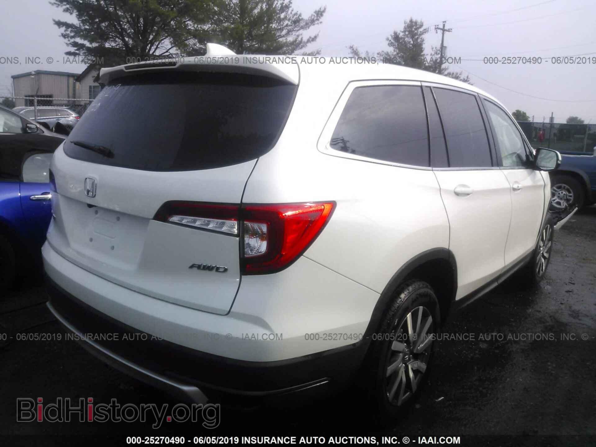 2019 HONDA PILOT - VIN: 5FNYF6H37KB050417 - Фото 4
