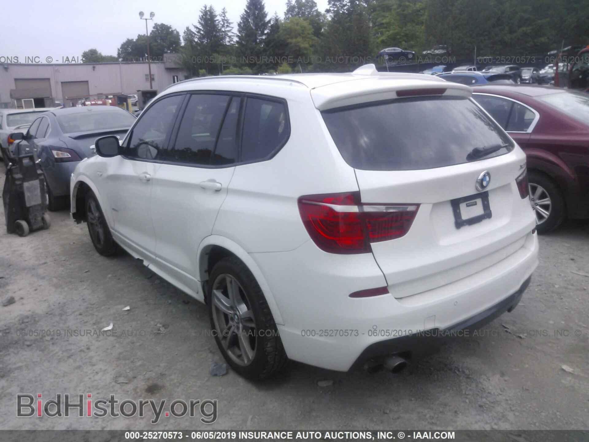 2014 BMW X3 - VIN: 5UXWX7C52E0E81738 - Фото 3