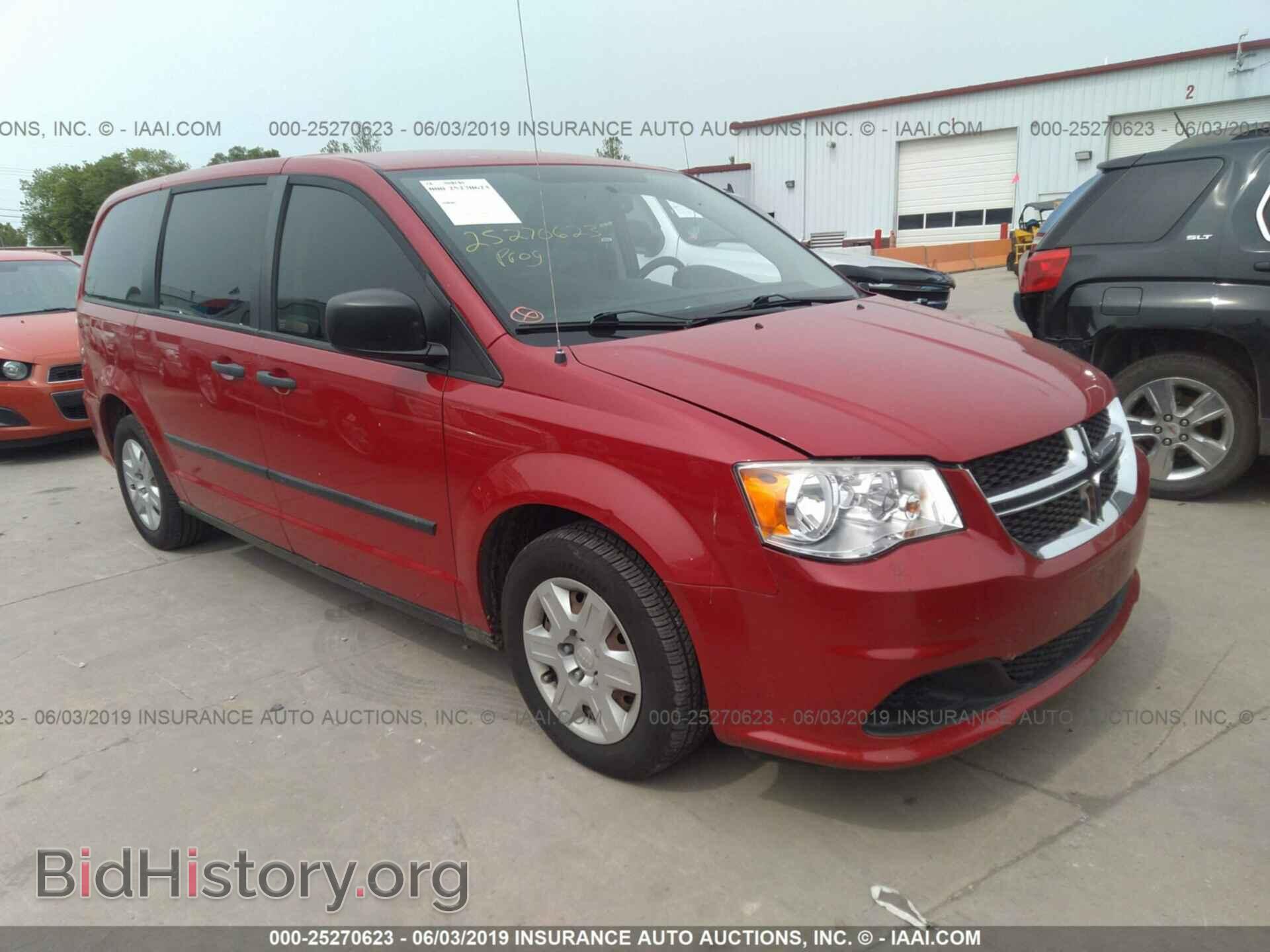 Photo 2C4RDGBG5DR615301 - DODGE GRAND CARAVAN 2013