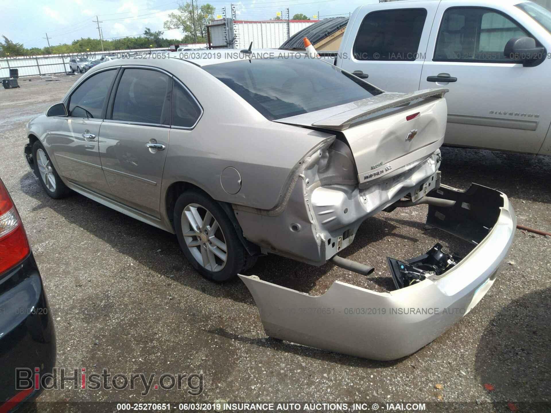 2012 CHEVROLET IMPALA - VIN: 2G1WC5E33C1300991 - Фото 3