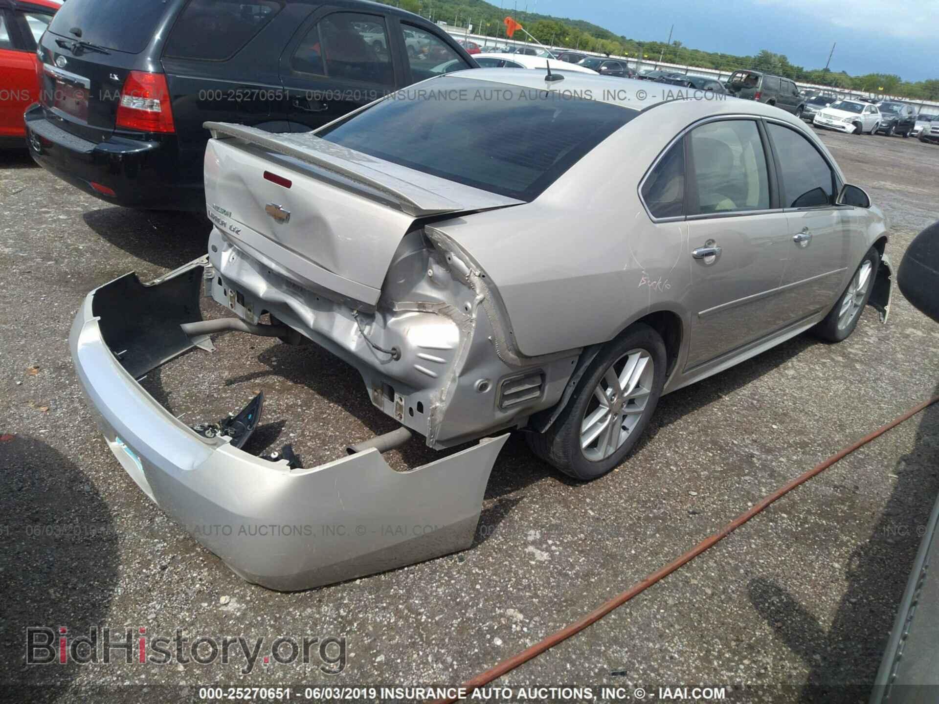 2012 CHEVROLET IMPALA - VIN: 2G1WC5E33C1300991 - Фото 4