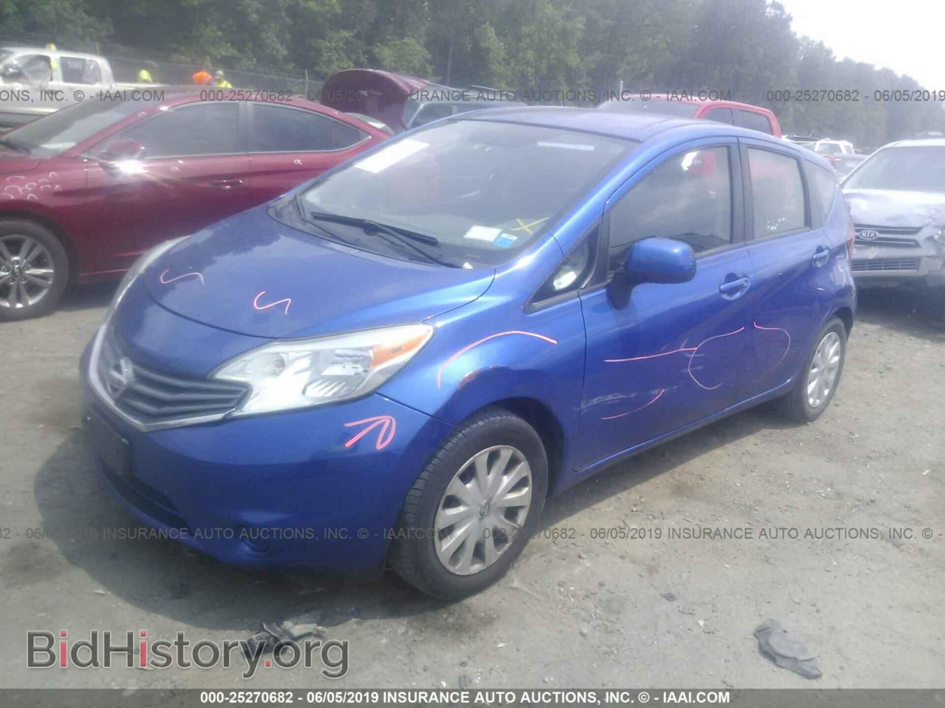 2014 NISSAN VERSA NOTE - VIN: 3N1CE2CP1EL407650 - Фото 2