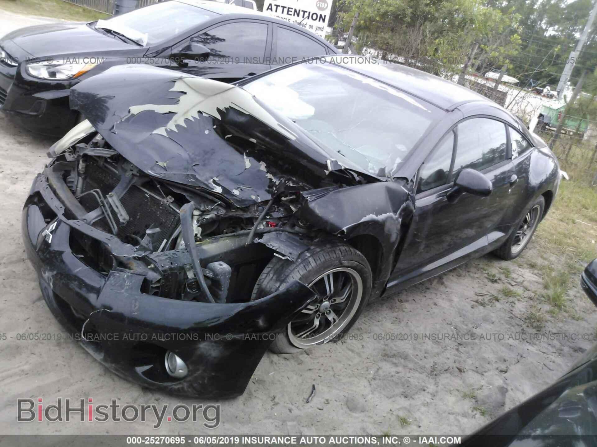 2006 MITSUBISHI ECLIPSE - VIN: 4A3AK34T76E020842 - Photo 2