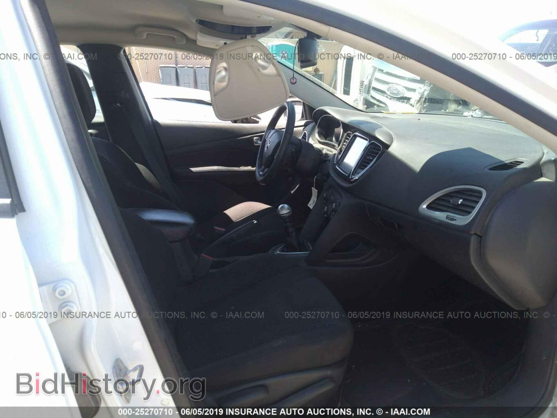 2014 DODGE DART - VIN: 1C3CDFDHXED716333 - Фото 5
