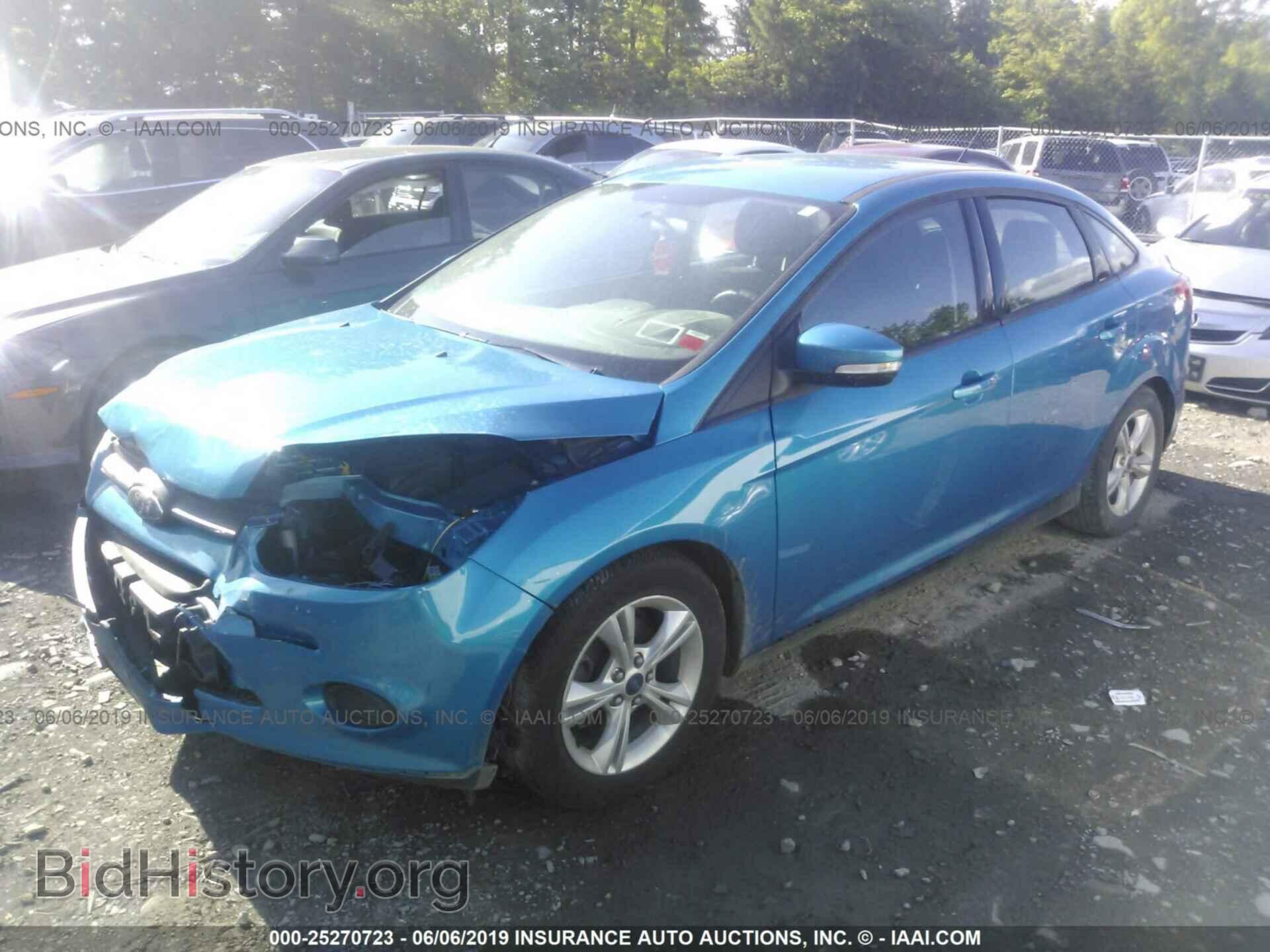 2014 FORD FOCUS - VIN: 1FADP3F22EL395494 - Фото 2