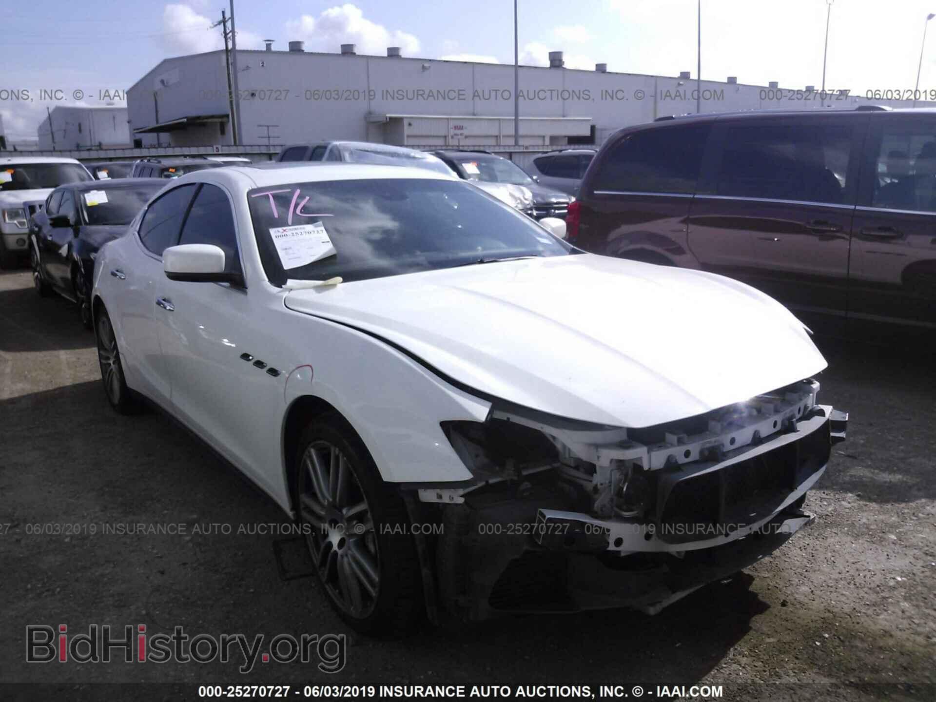 Фотография ZAM57XSA5E1083910 - MASERATI GHIBLI 2014
