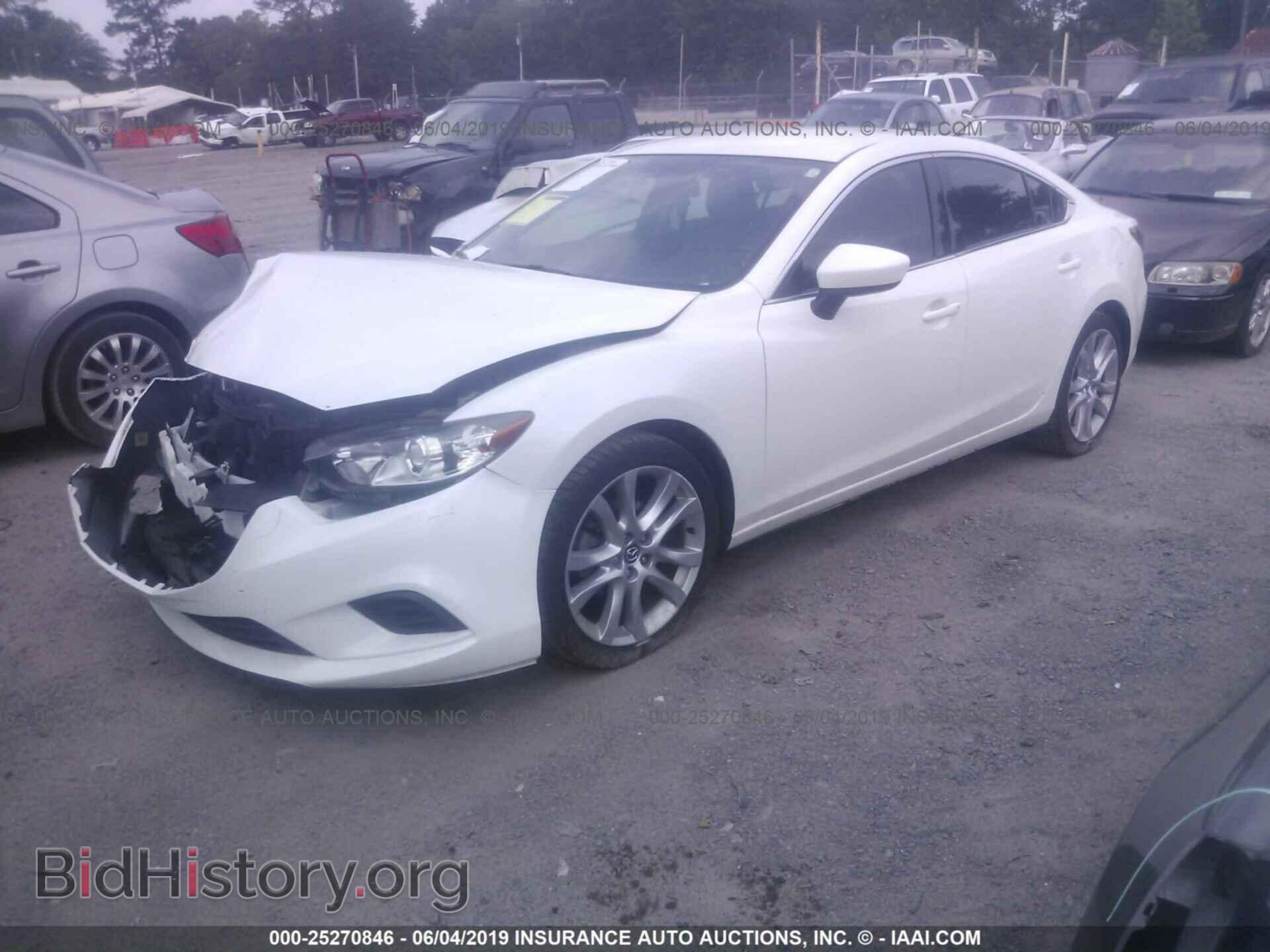 2014 MAZDA 6 - VIN: JM1GJ1V60E1154014 - Фото 2