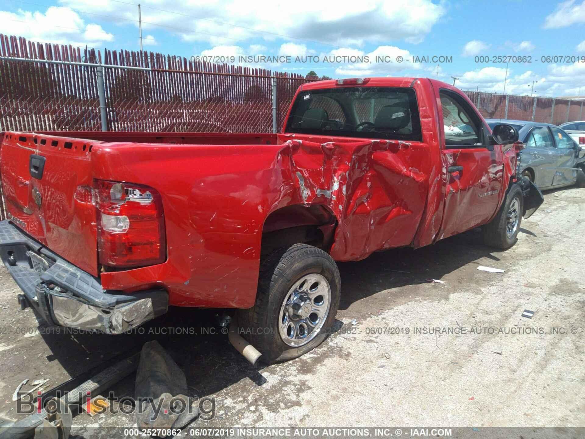 2007 CHEVROLET SILVERADO - VIN: 1GCEC14C77Z548848 - Фото 4