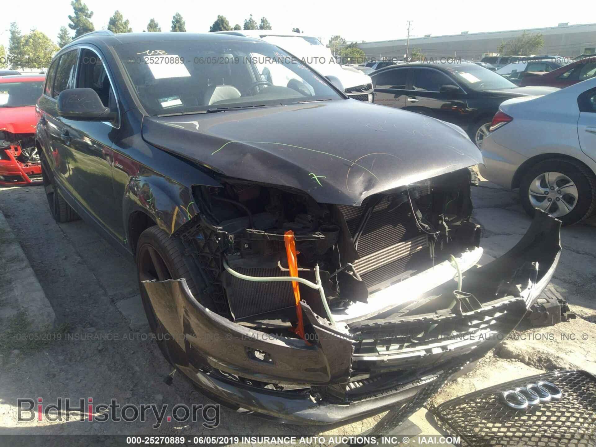 Photo WA1DGAFE3DD016465 - AUDI Q7 2013