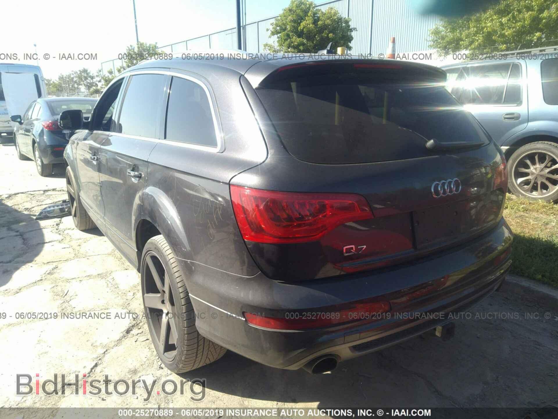 2013 AUDI Q7 - VIN: WA1DGAFE3DD016465 - Фото 3
