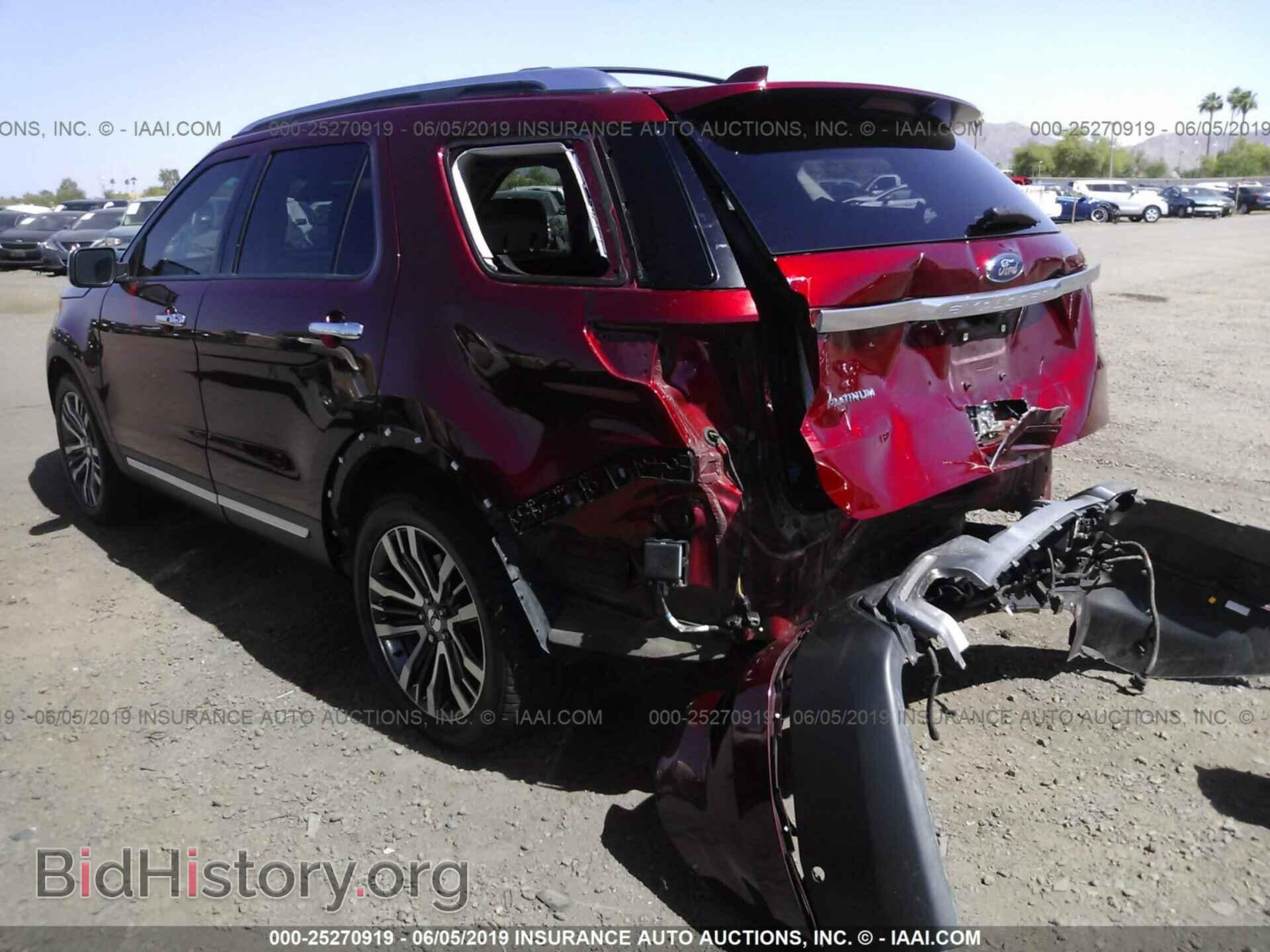 2016 FORD EXPLORER - VIN: 1FM5K8HT9GGB52868 - Фото 3