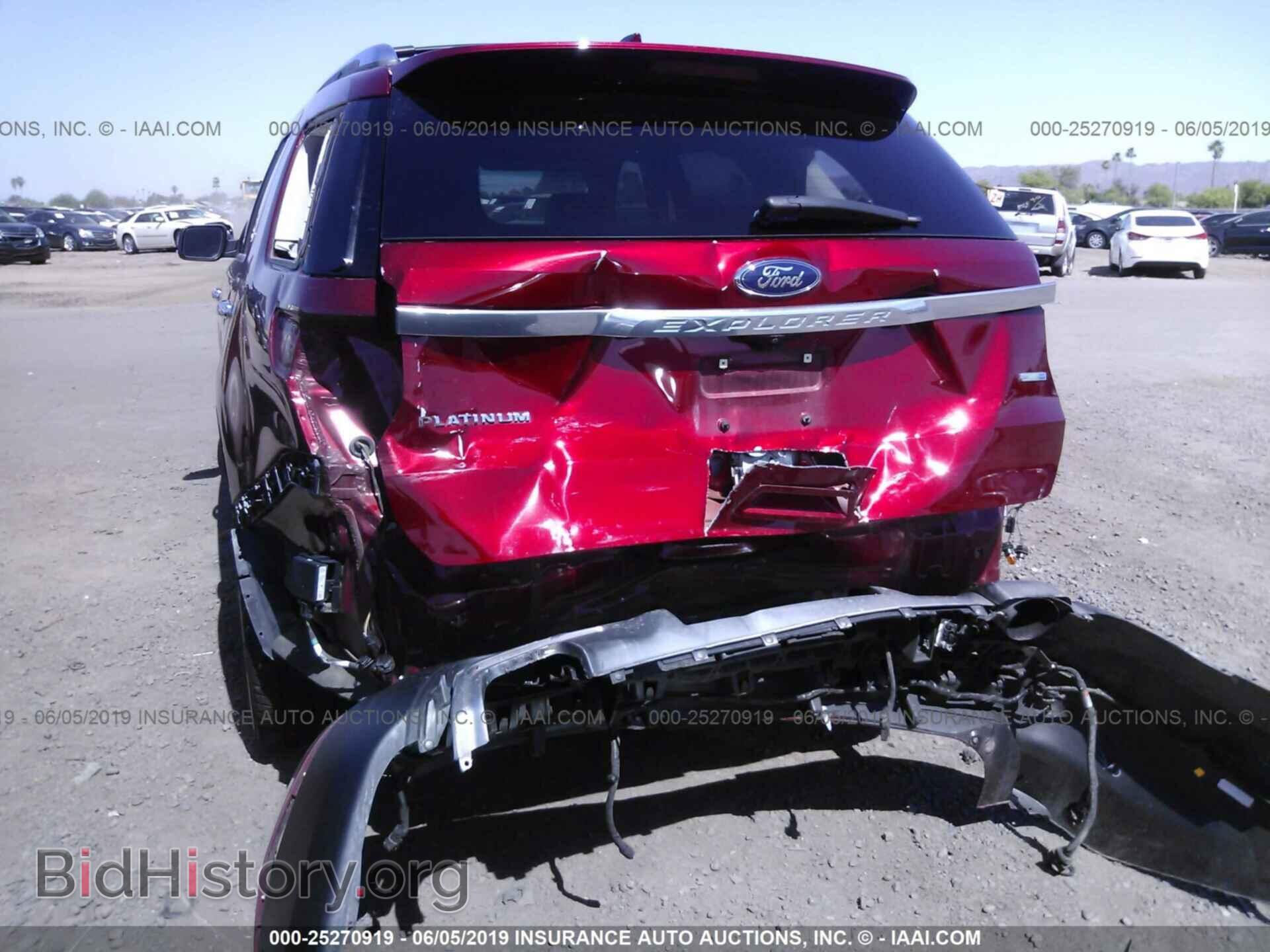 2016 FORD EXPLORER - VIN: 1FM5K8HT9GGB52868 - Фото 6