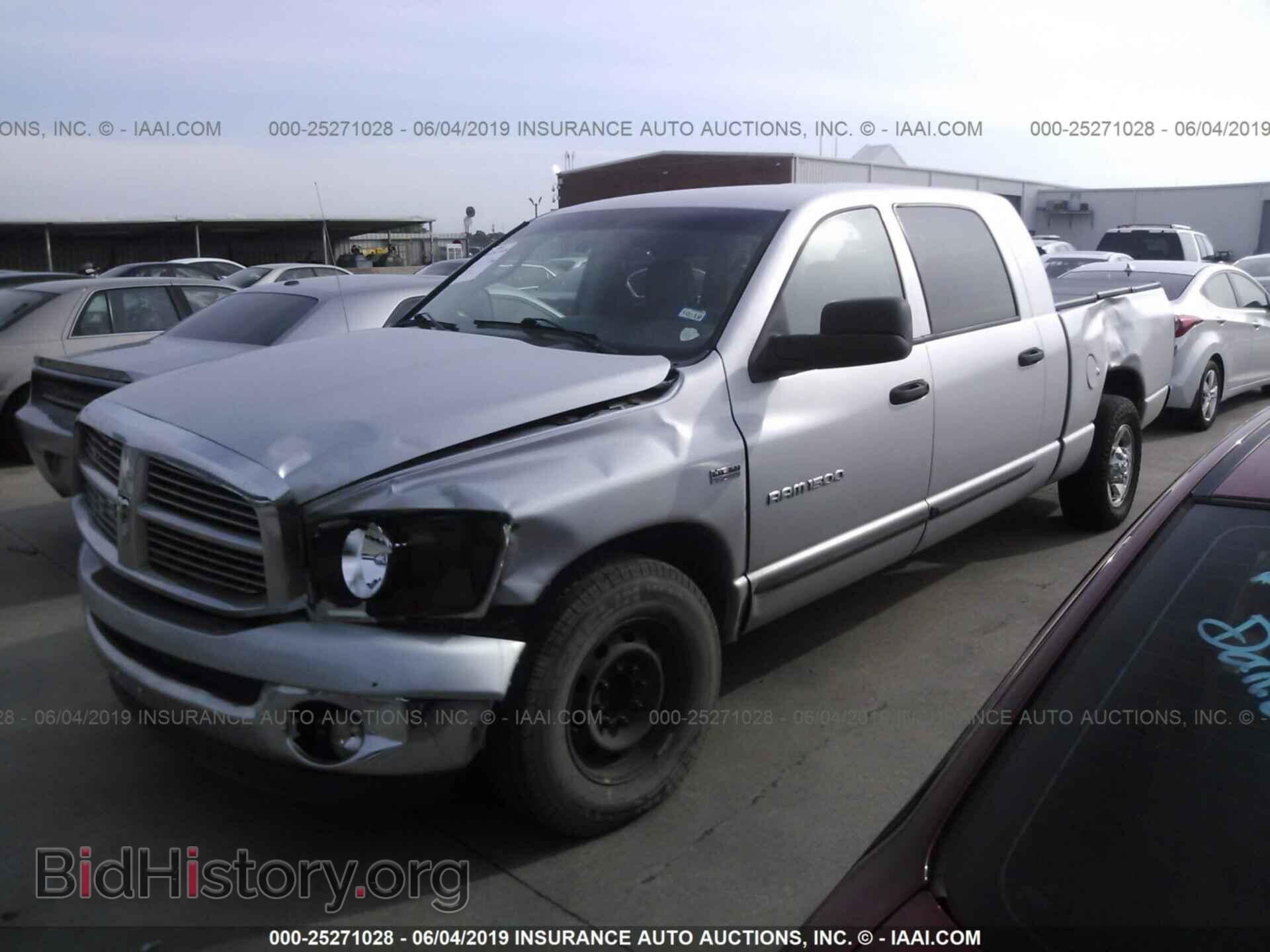 2007 DODGE RAM 1500 - VIN: 3D7KR19D77G825801 - Фото 2