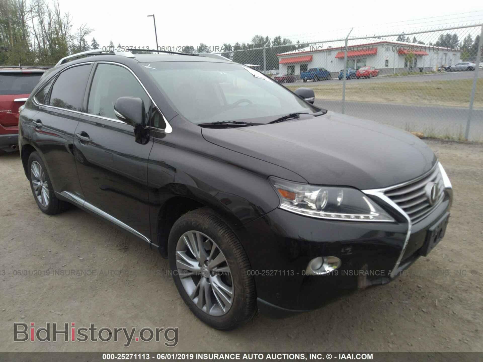 Photo 2T2ZK1BA3DC123036 - LEXUS RX 2013