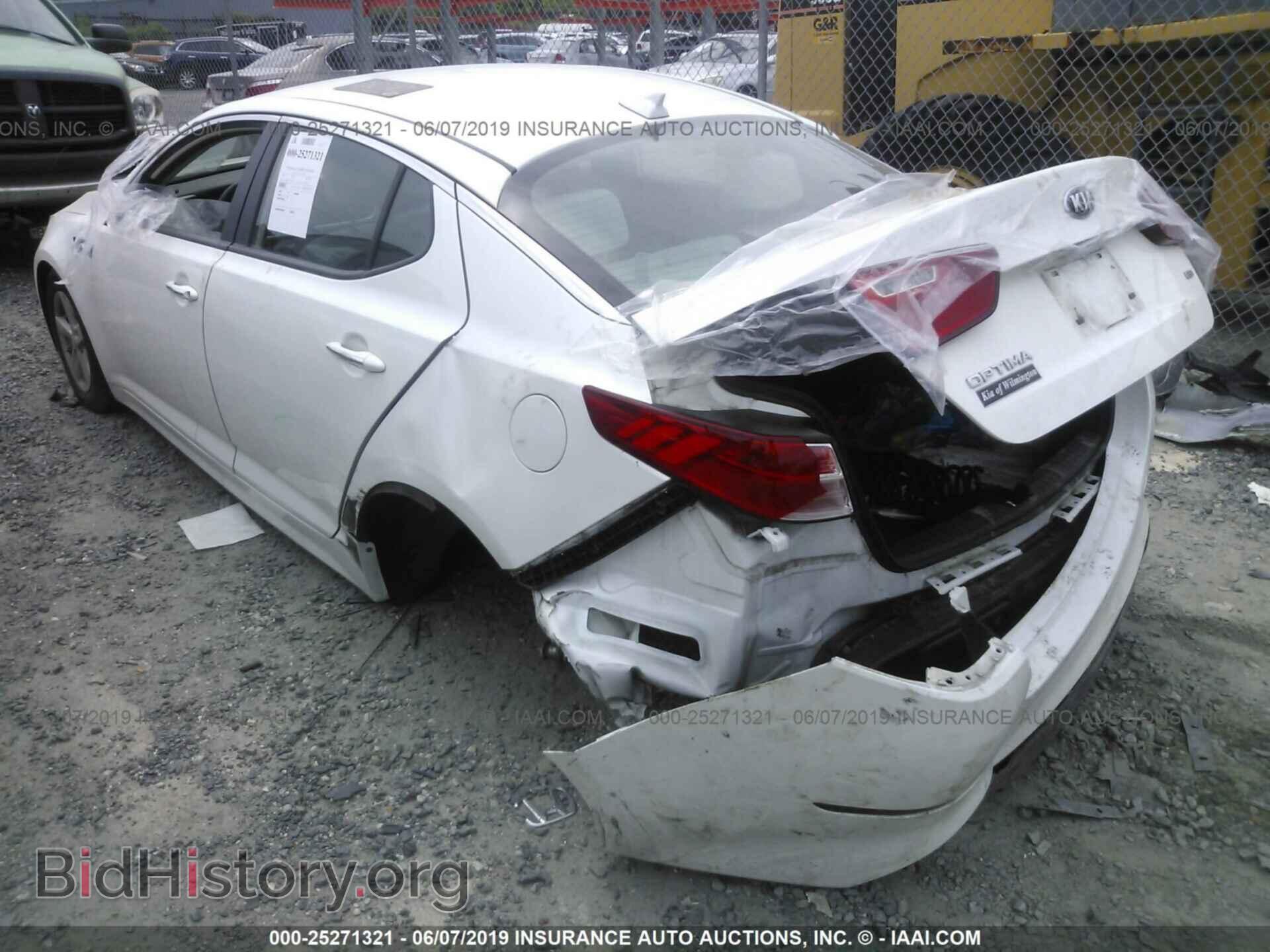 2014 KIA OPTIMA - VIN: KNAGM4A72E5475310 - Фото 3