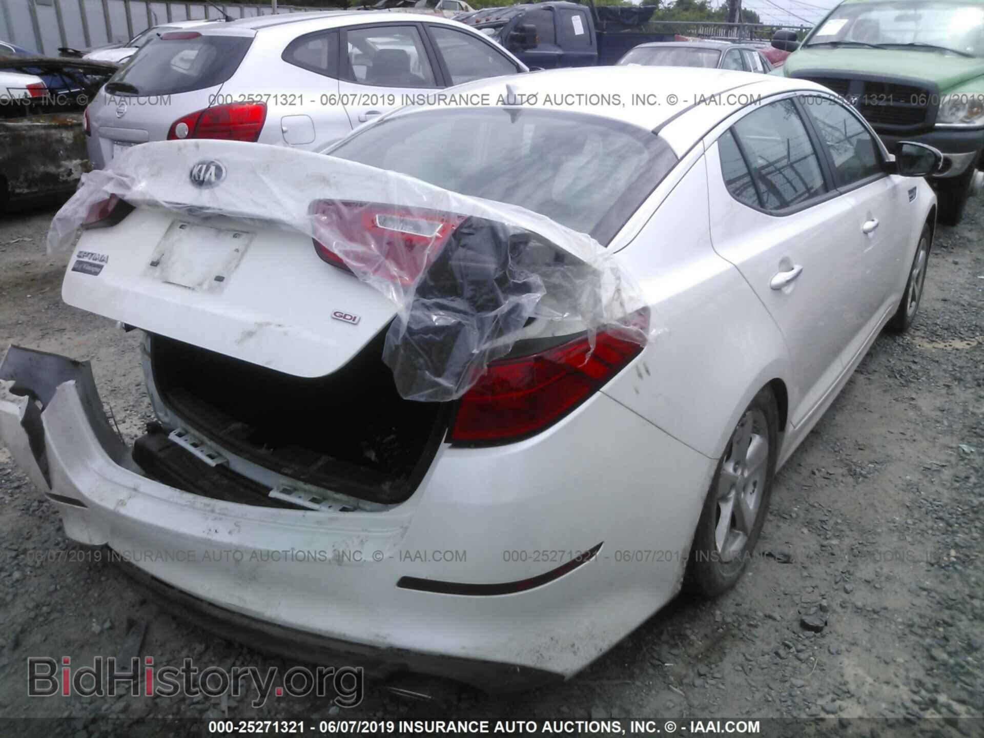 2014 KIA OPTIMA - VIN: KNAGM4A72E5475310 - Фото 4