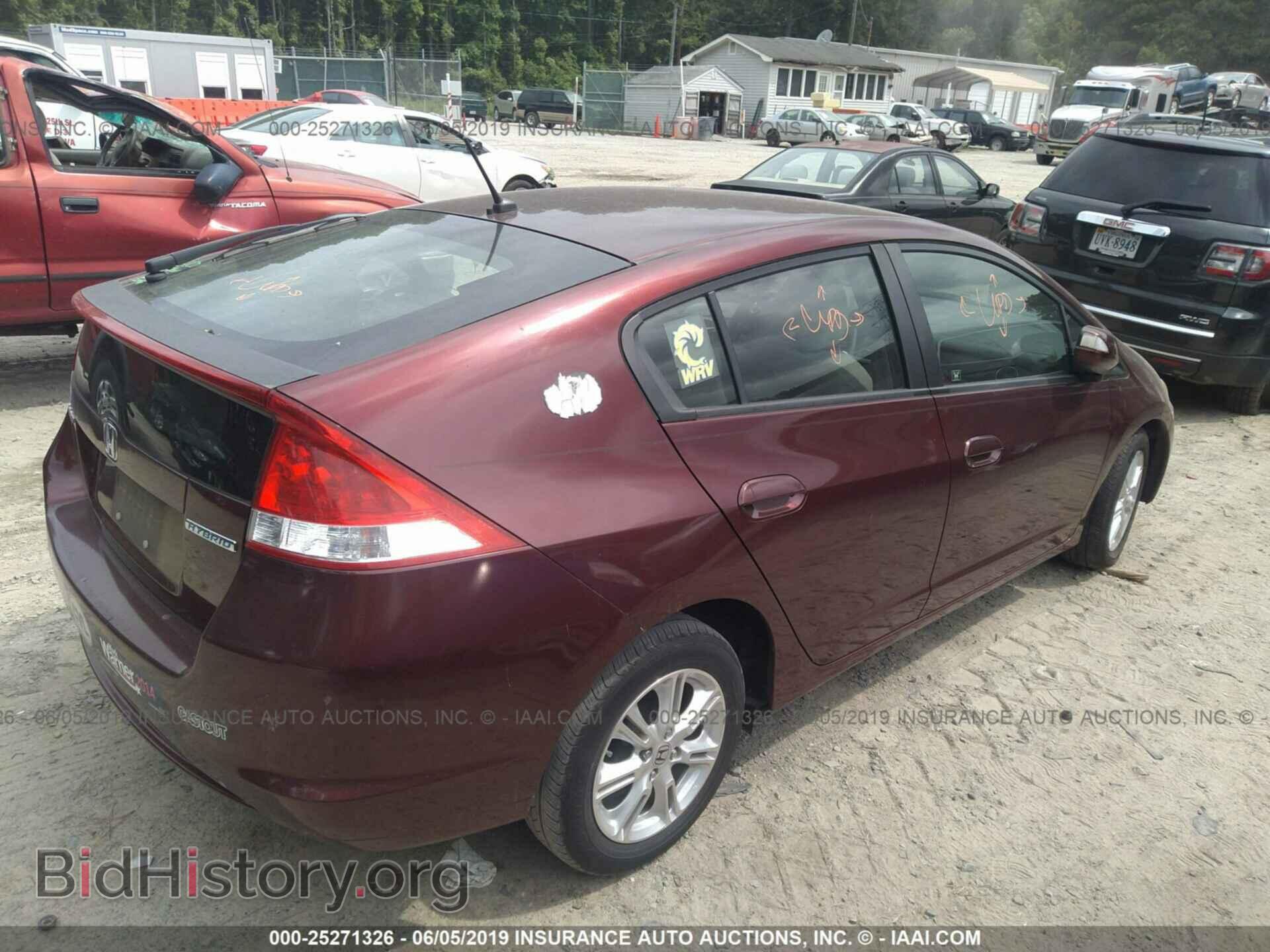 2011 HONDA INSIGHT - VIN: JHMZE2H74BS010087 - Фото 4