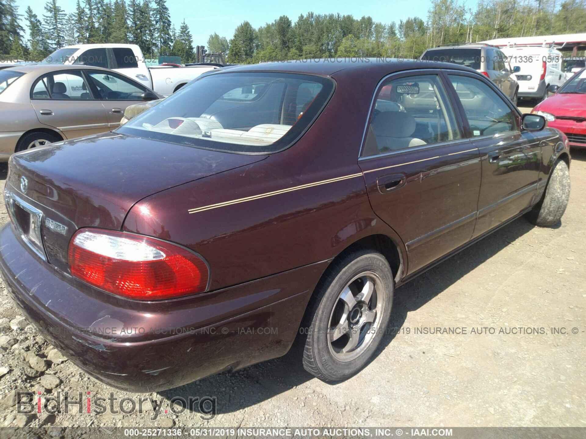 2000 MAZDA 626 - VIN: 1YVGF22C5Y5166880 - Фото 4