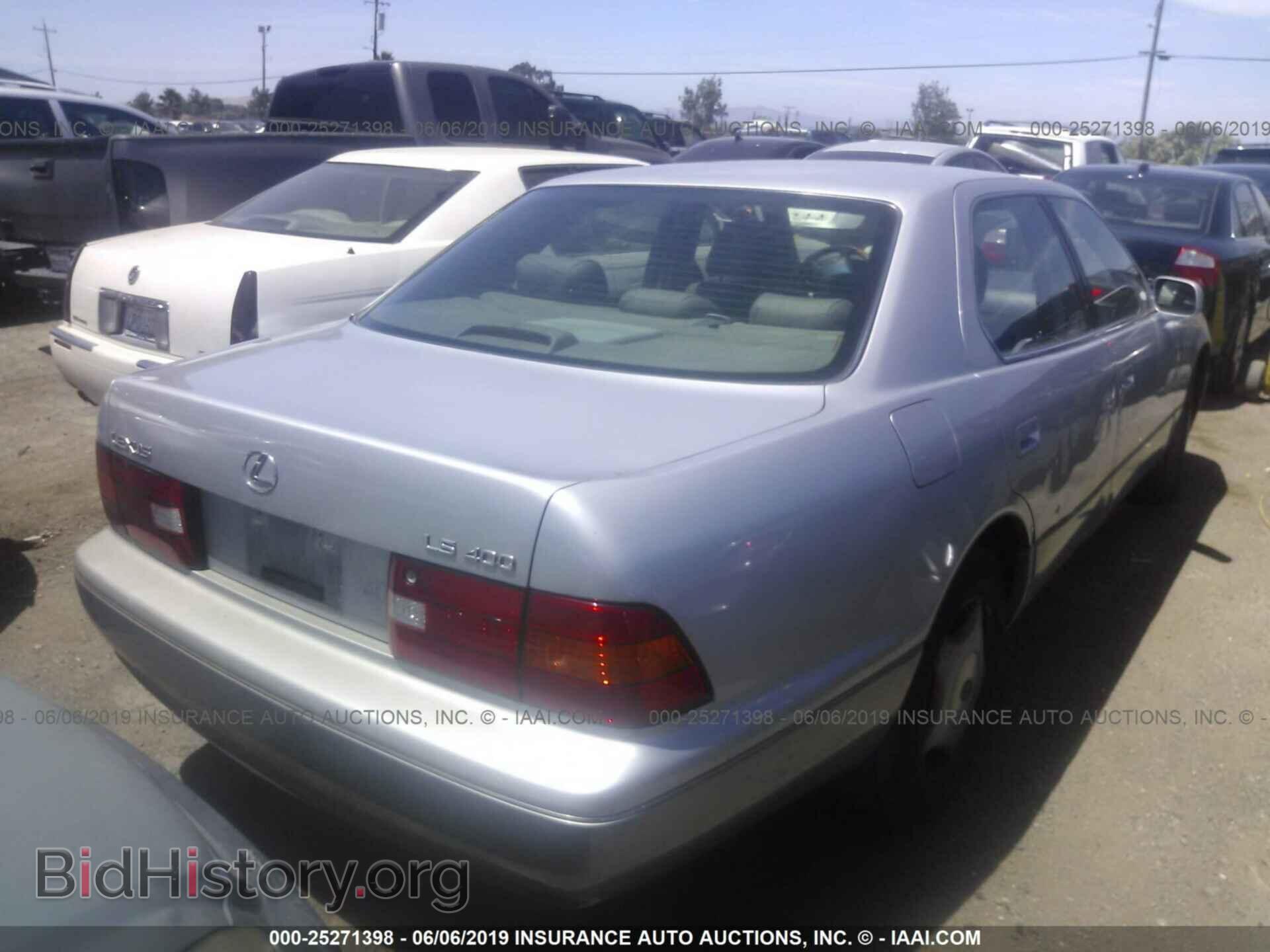 1998 LEXUS LS - VIN: JT8BH28F7W0120469 - Фото 4
