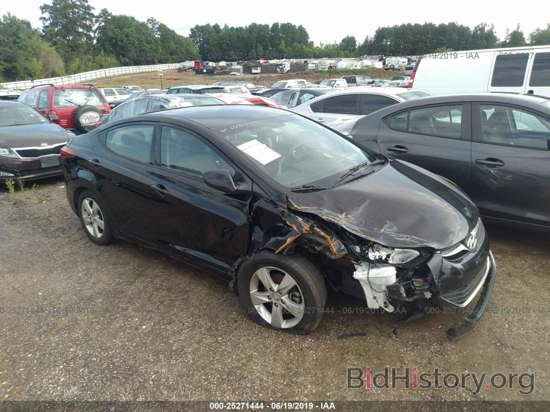 Photo KMHDH4AE8DU022298 - HYUNDAI ELANTRA 2013